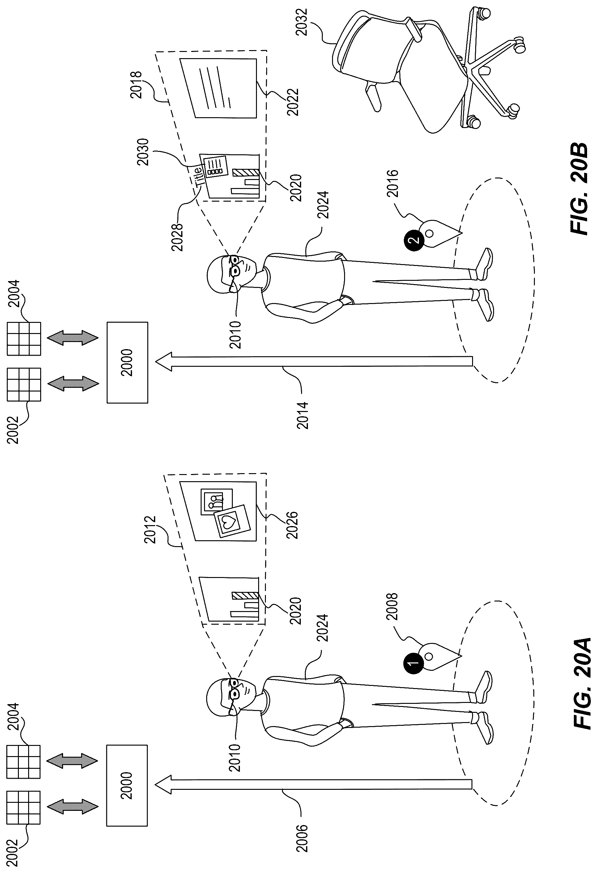 Patent US12099696 Figure 20 – Displaying virtual content on moving vehicles