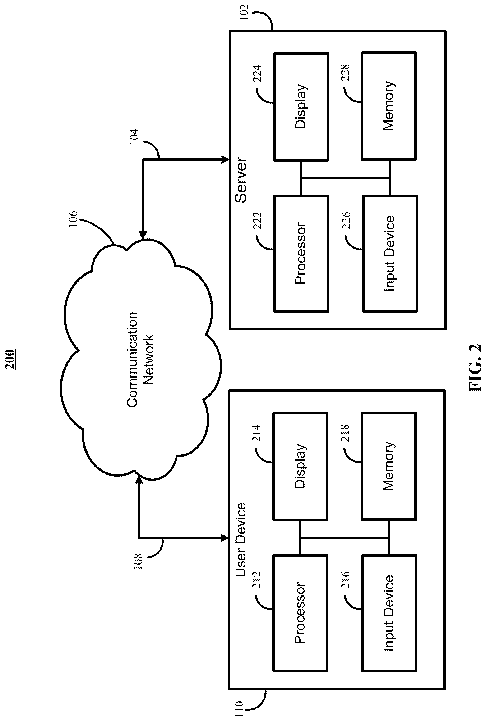 Patent US12099699 Figure 2 – Methods, systems, and media for navigating a user interface with a toolbar