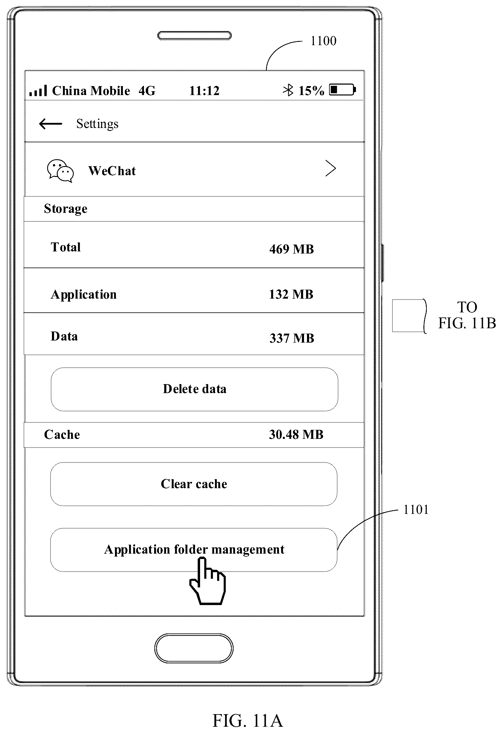 Patent US12099700 Figure 15 – Method for browsing application folder and electronic device