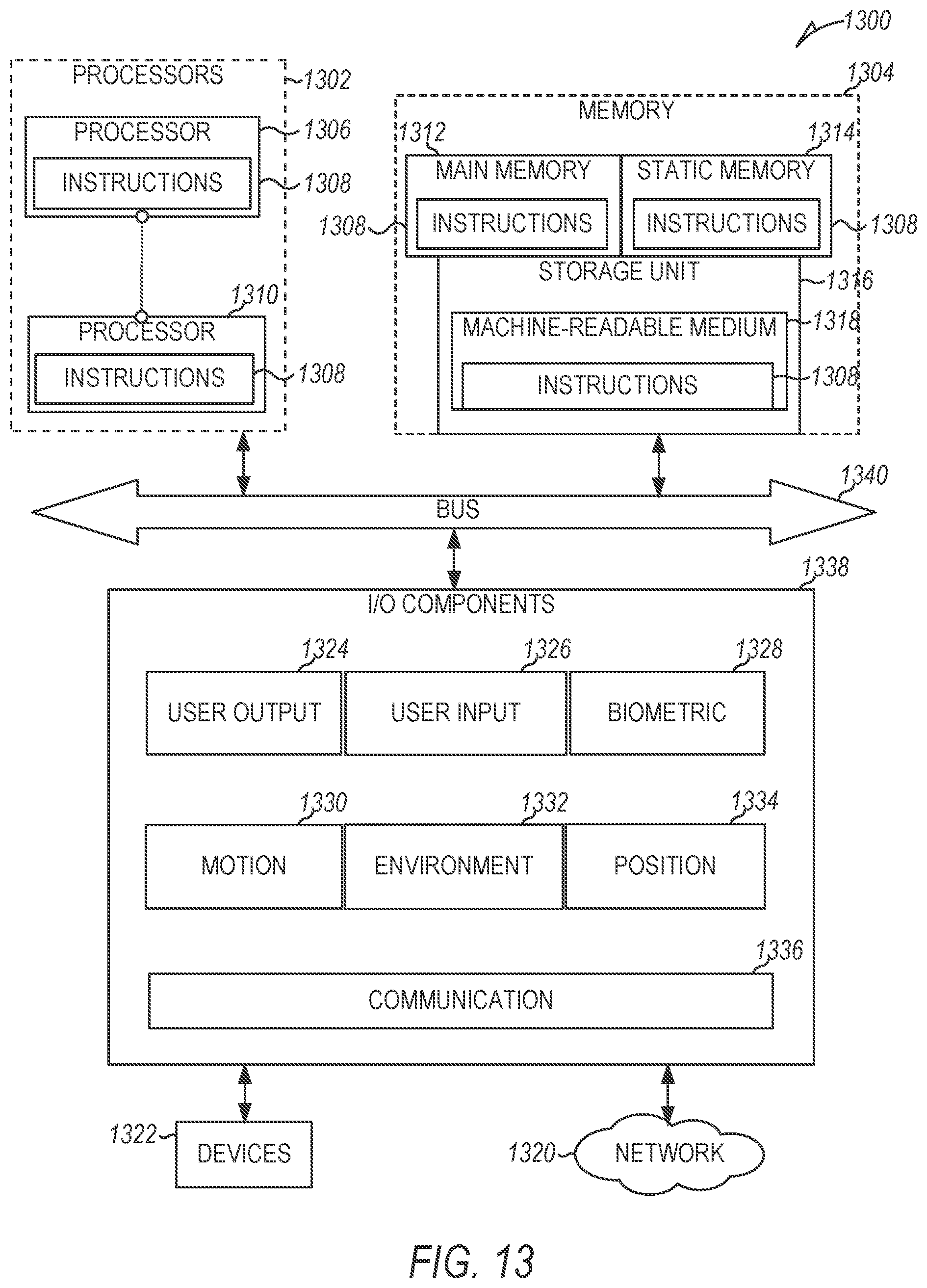 Patent US12099702 Figure 13 – Messaging system for resurfacing content items