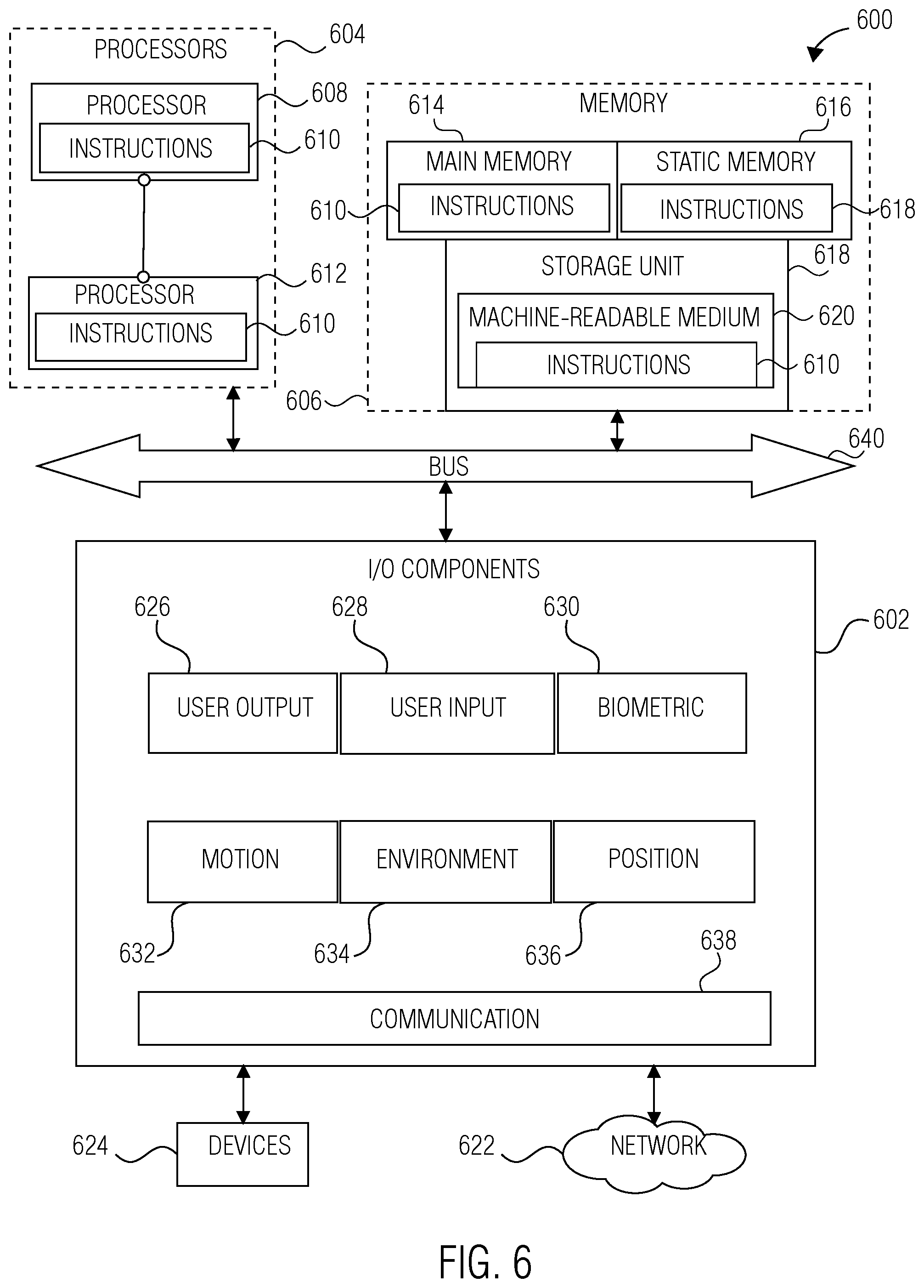 Patent US12099703 Figure 6 – Messaging system with battery level sharing
