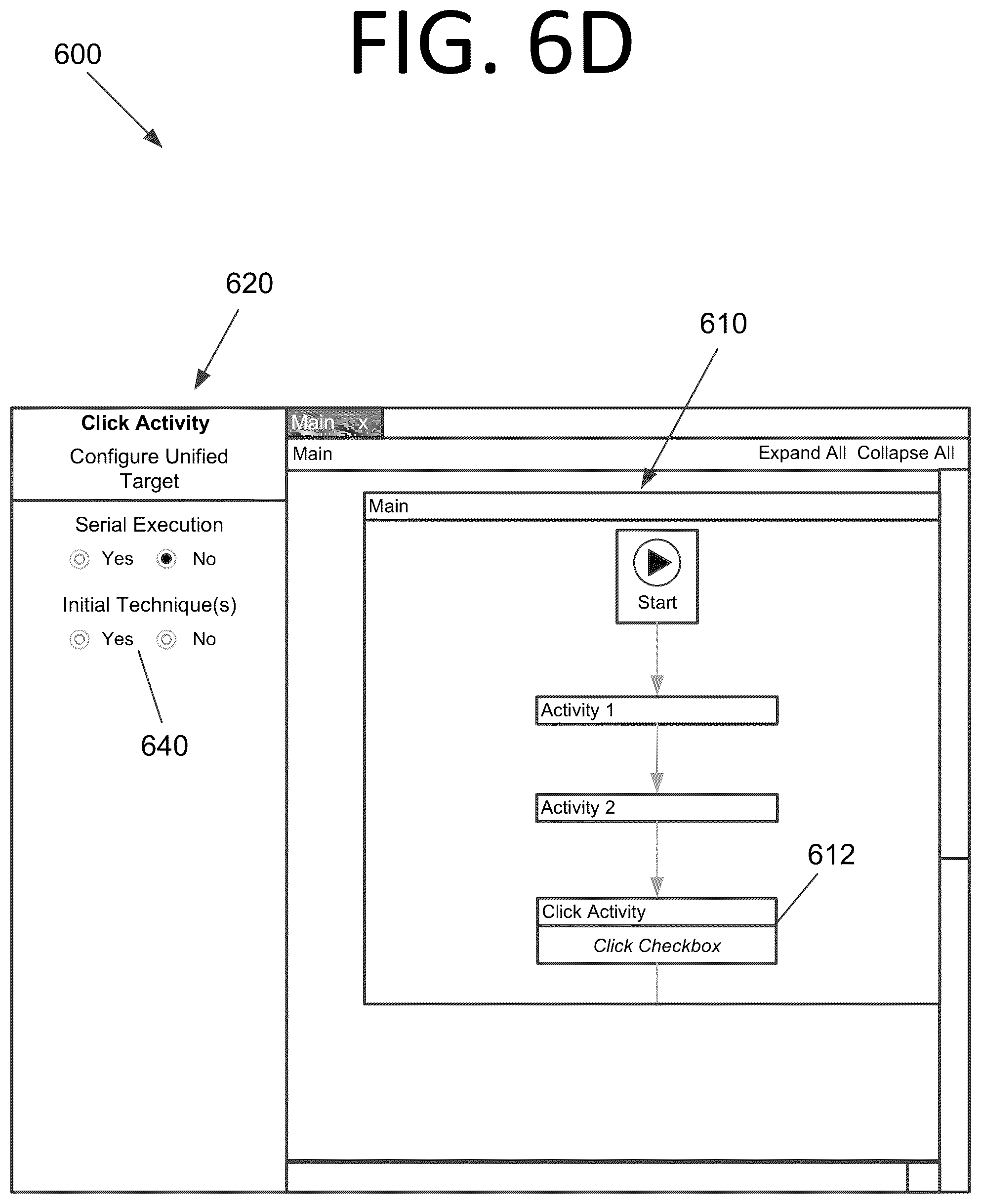 Patent US12099704 Figure 9 – Graphical element detection using a combined series and delayed parallel execution unified target technique, a default graphical element detection technique, or both
