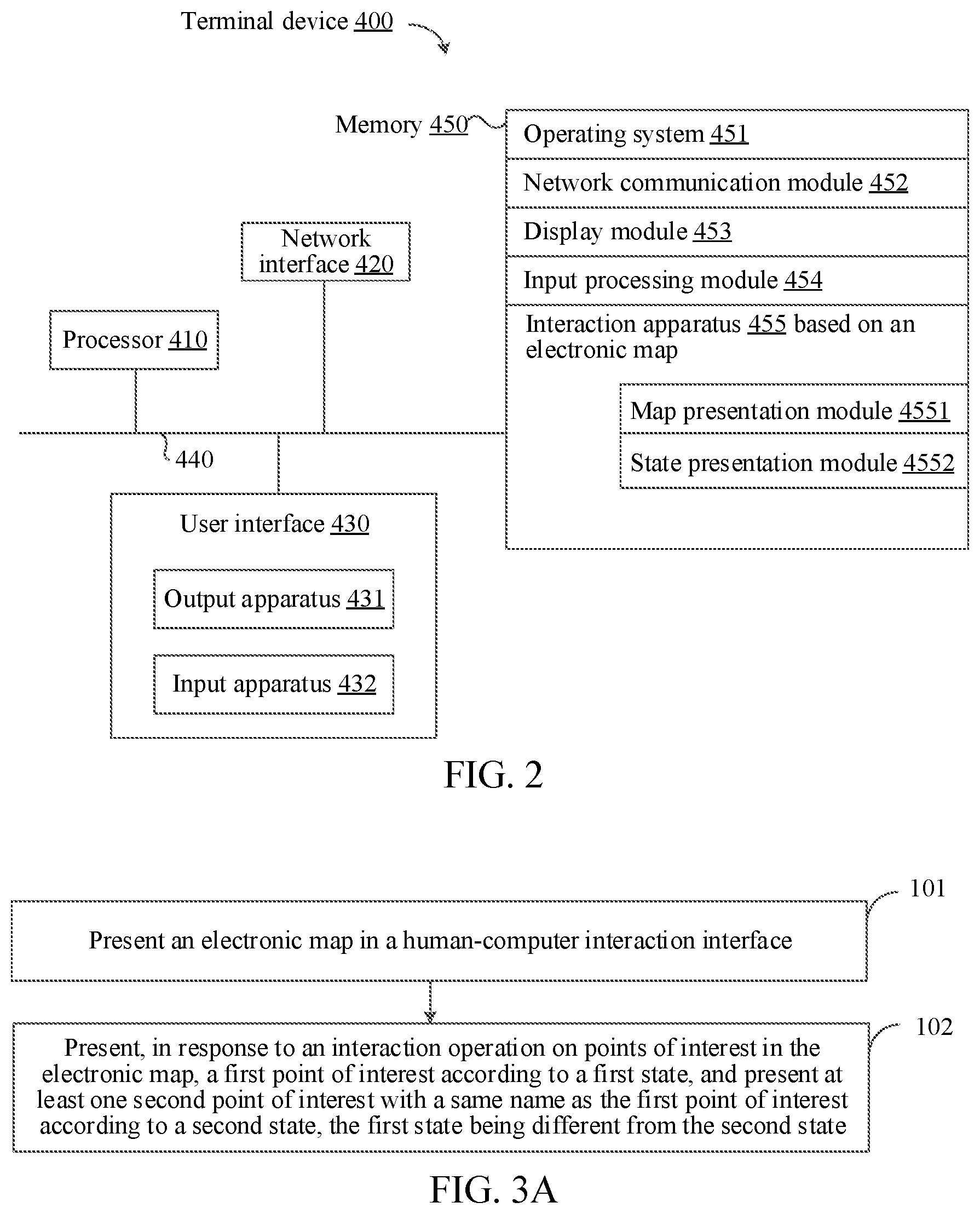 Patent US12099705 Figure 2 – Interaction method and apparatus based on electronic map, electronic device, computer-readable storage medium, and computer program product