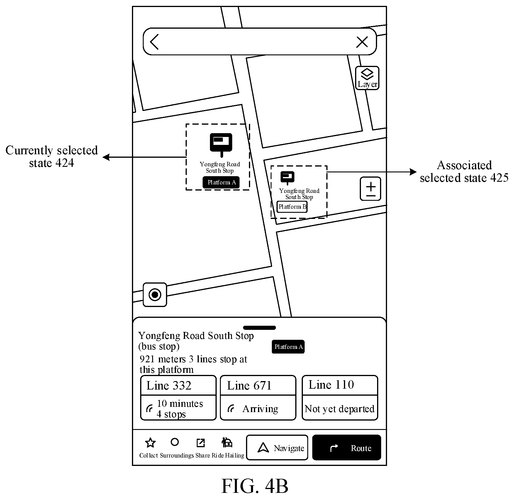 Patent US12099705 Figure 7 – Interaction method and apparatus based on electronic map, electronic device, computer-readable storage medium, and computer program product