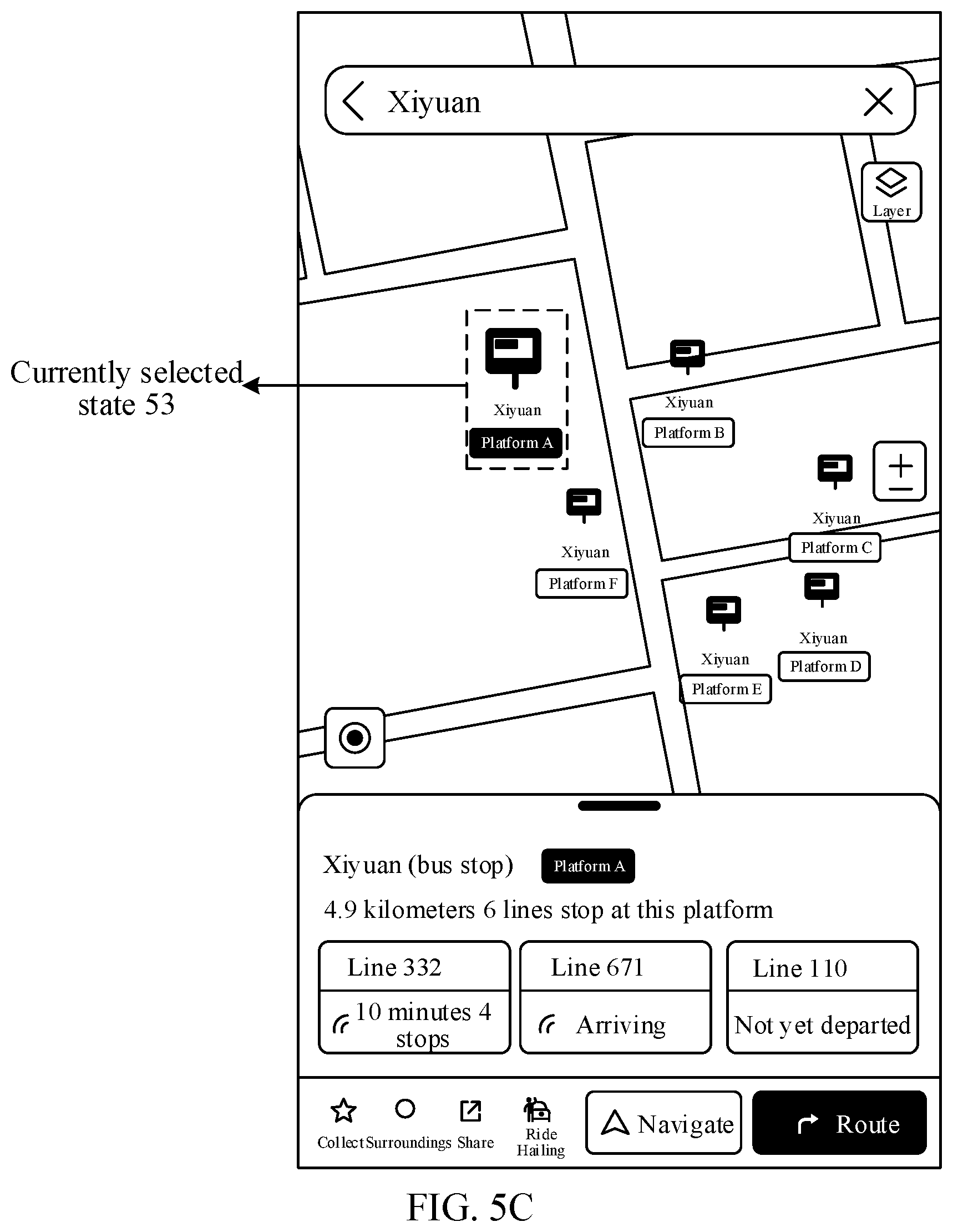 Patent US12099705 Figure 10 – Interaction method and apparatus based on electronic map, electronic device, computer-readable storage medium, and computer program product