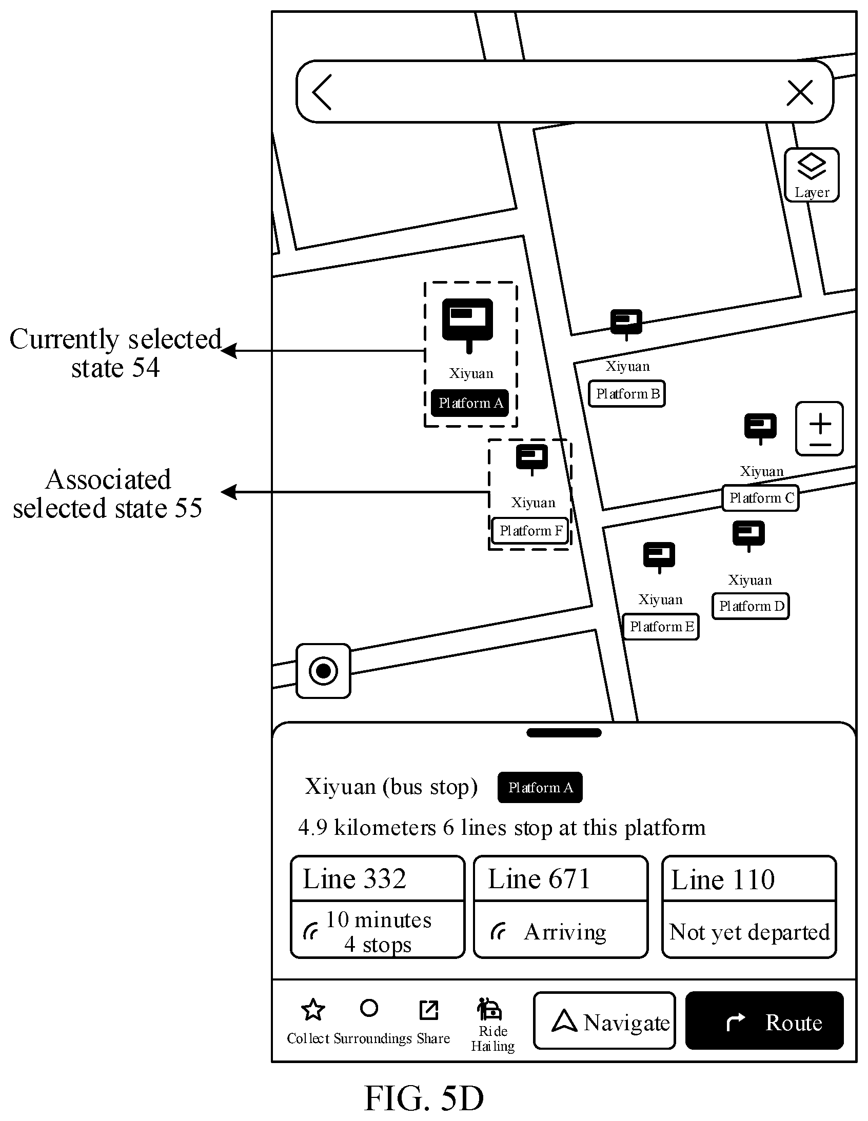 Patent US12099705 Figure 11 – Interaction method and apparatus based on electronic map, electronic device, computer-readable storage medium, and computer program product