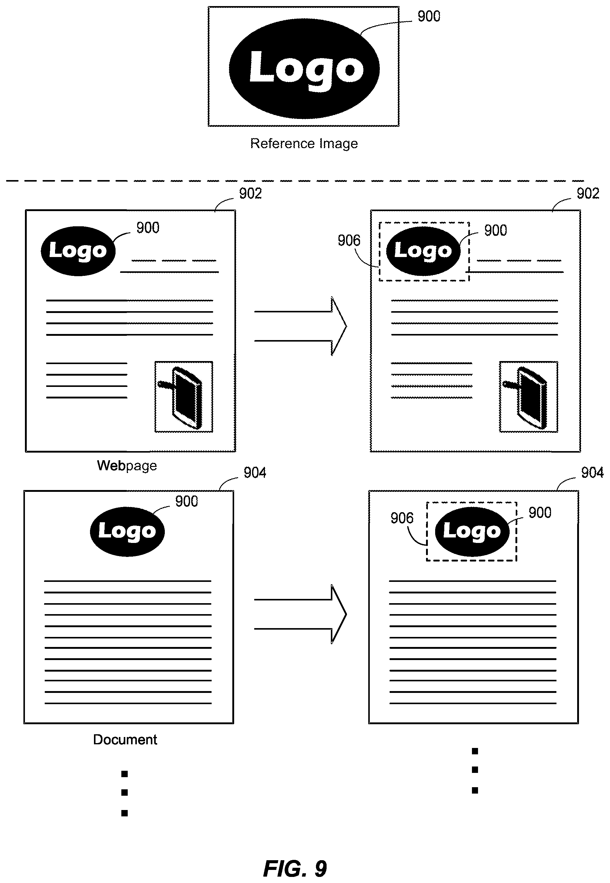 Patent US12099706 Figure 11 – Connecting users to entities based on recognized objects
