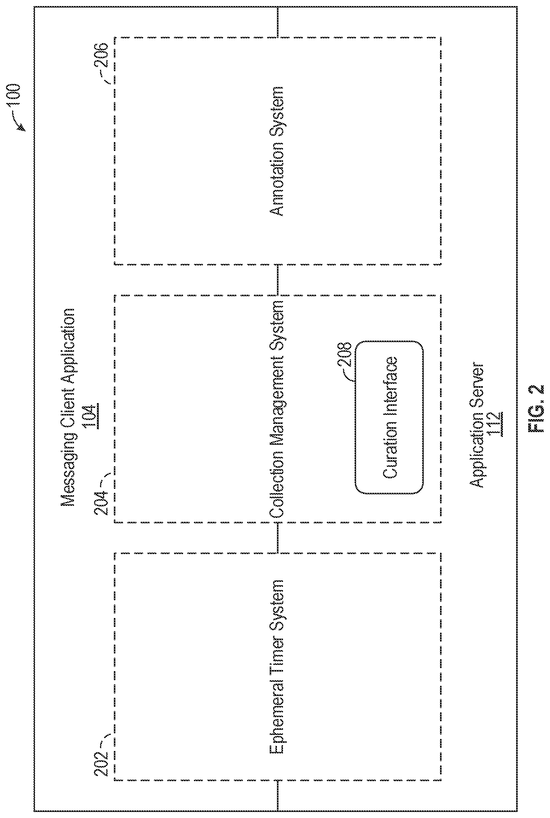 Patent US12099707 Figure 2 – Customized media overlays