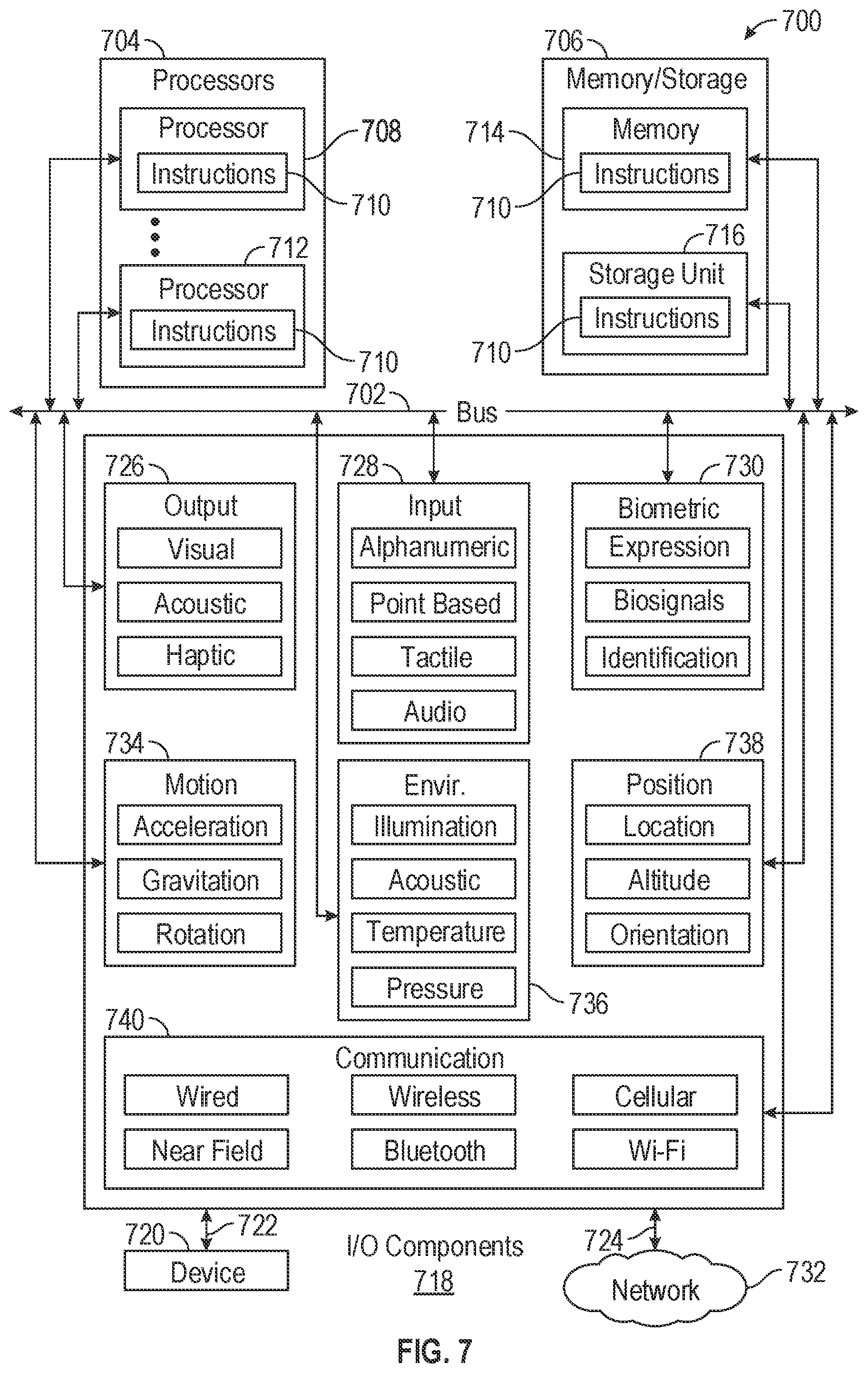 Patent US12099707 Figure 8 – Customized media overlays