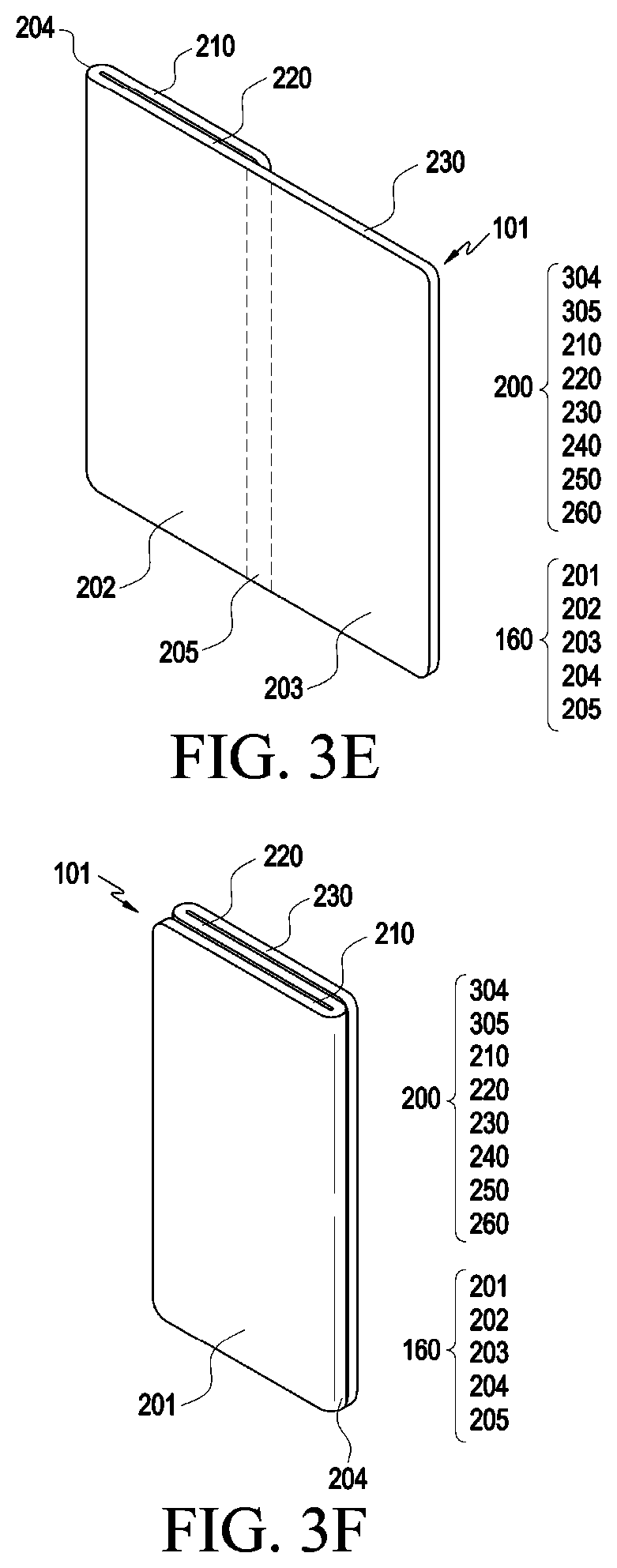 Patent US12099708 Figure 5 – Electronic device comprising flexible display module and method for operating same