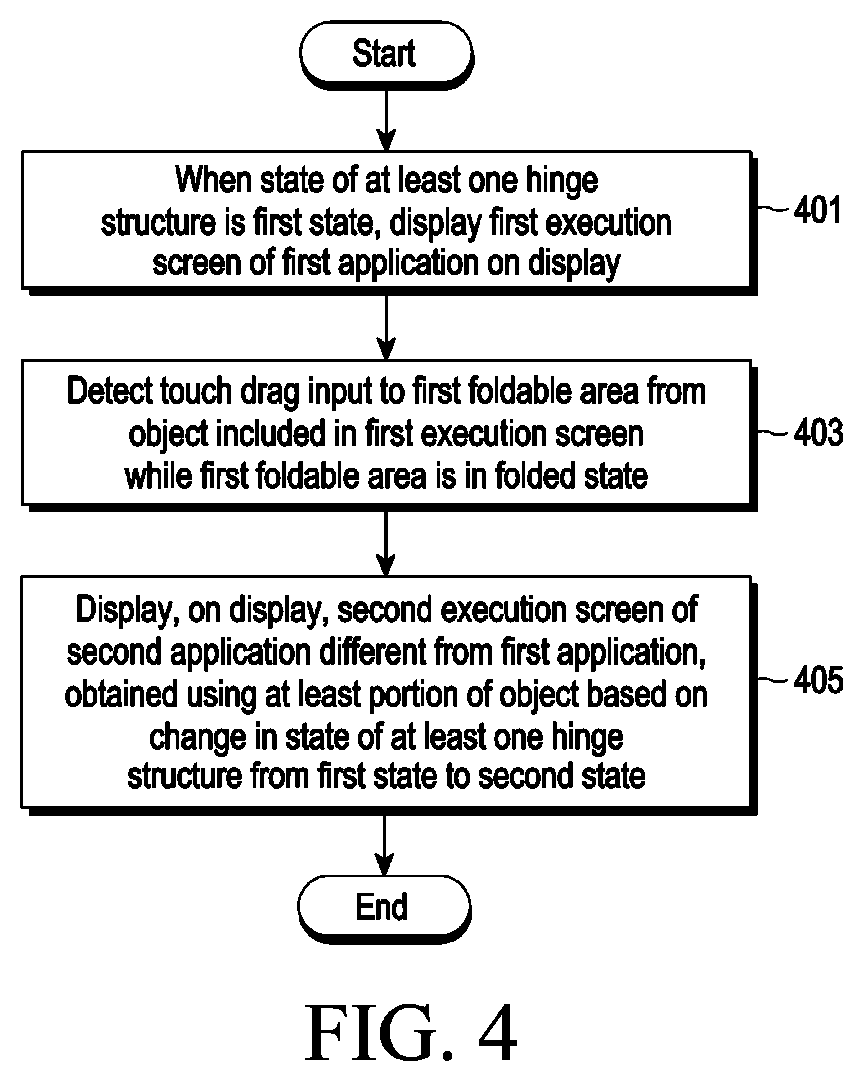 Patent US12099708 Figure 6 – Electronic device comprising flexible display module and method for operating same