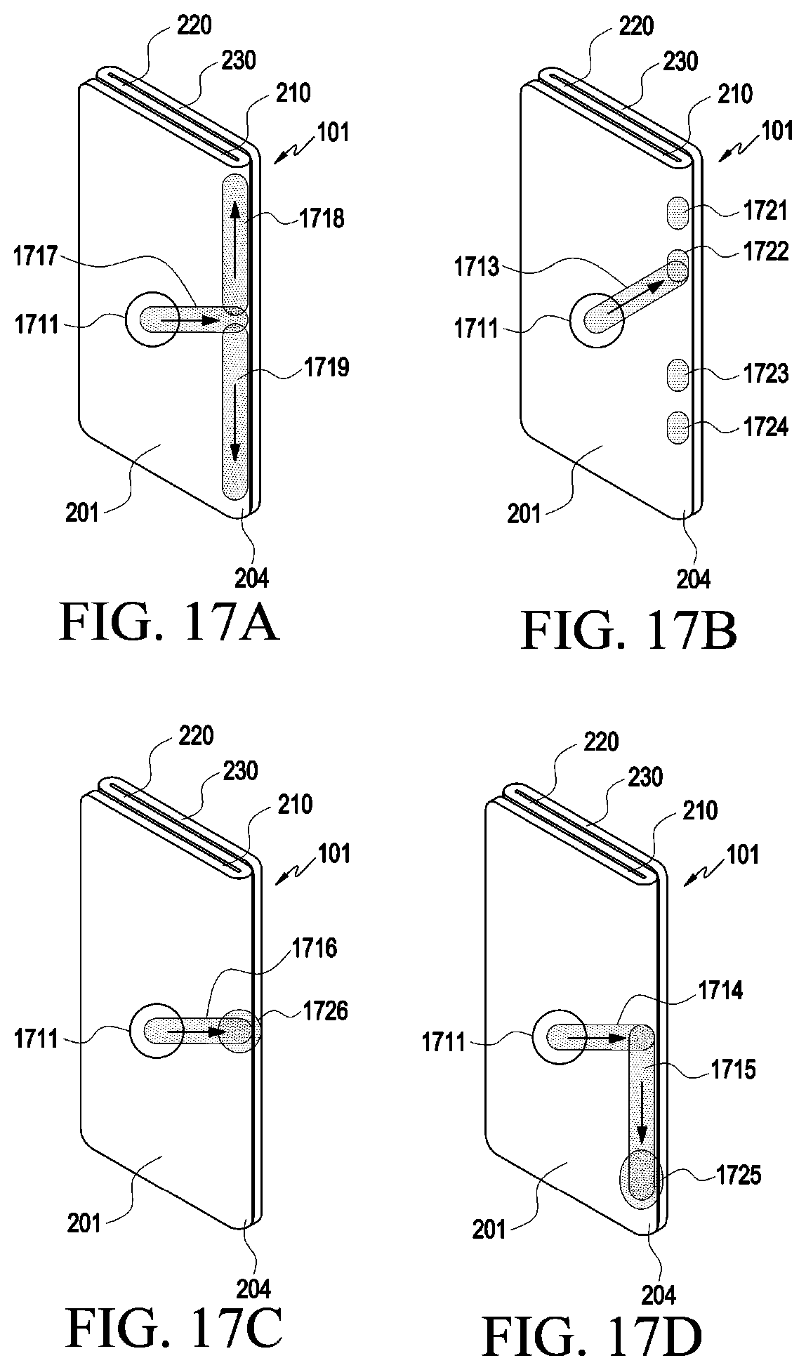 Patent US12099708 Figure 19 – Electronic device comprising flexible display module and method for operating same