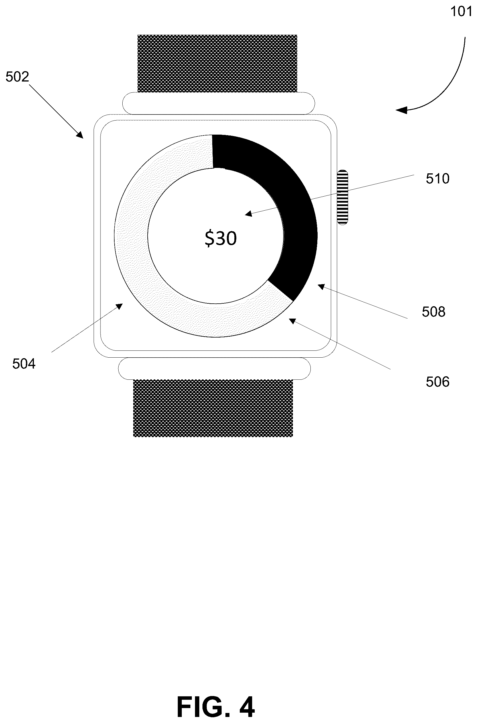Patent US12099710 Figure 3 – User interface for smartwatches and wearable devices