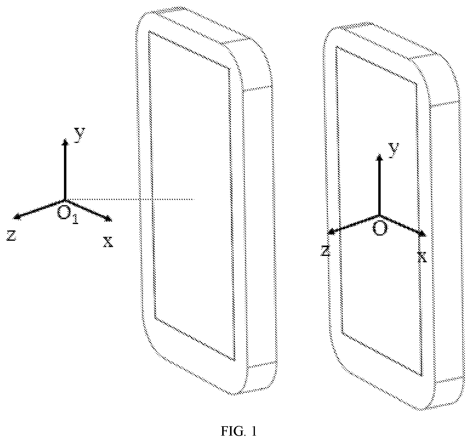 Patent US12099712 Figure 1 – Gesture recognition method, apparatus and system based on coupling capacitance