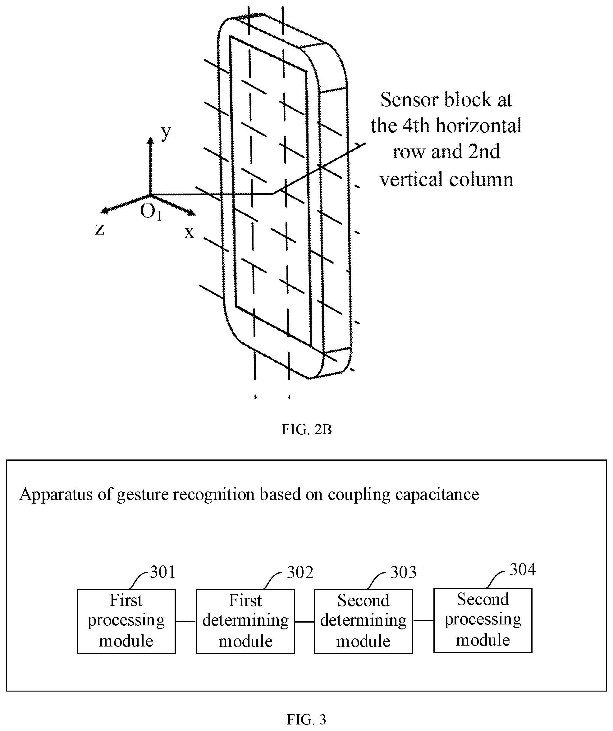 Patent US12099712 Figure 3 – Gesture recognition method, apparatus and system based on coupling capacitance