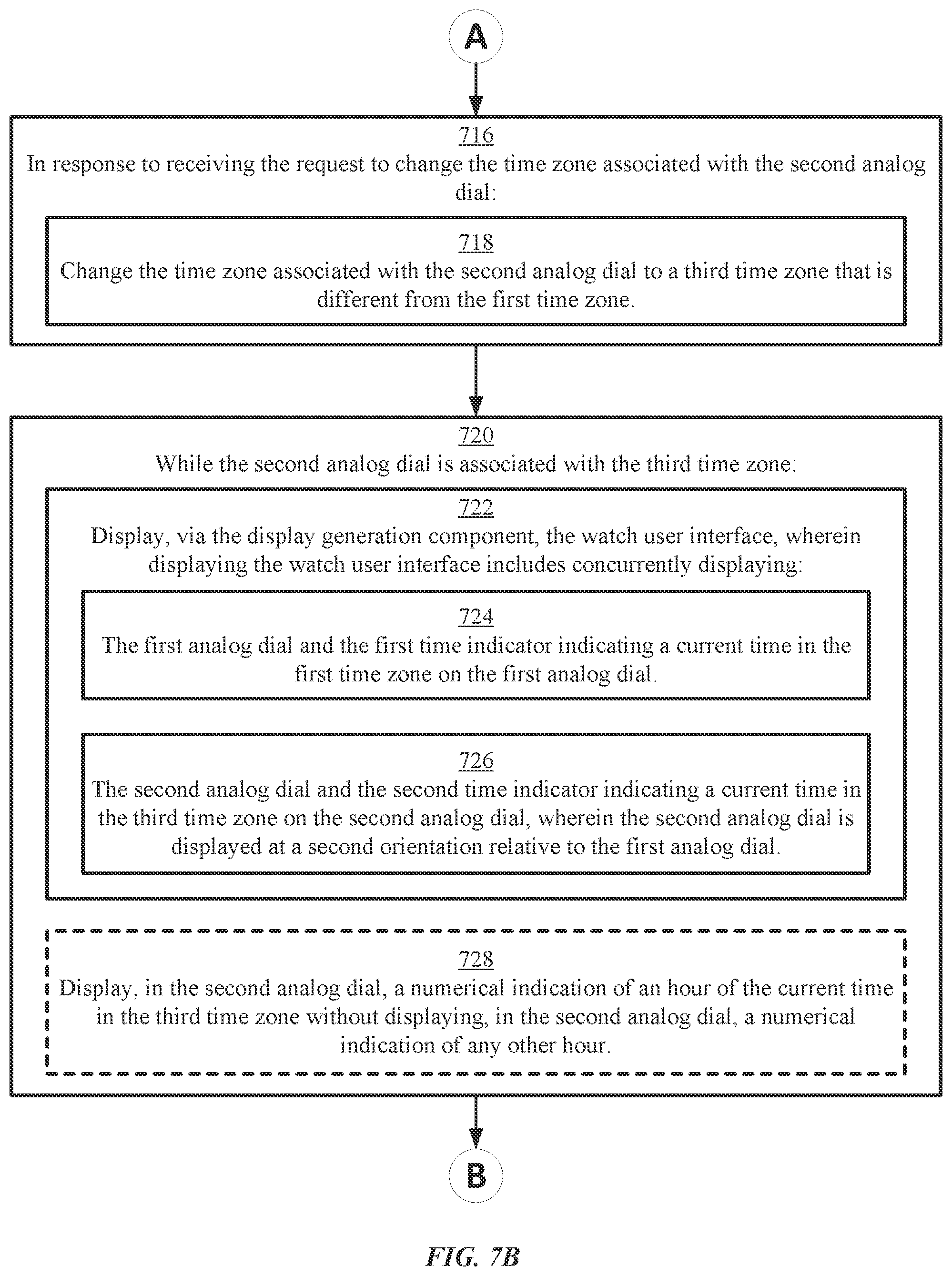 Patent US12099713 Figure 12 – User interfaces related to time