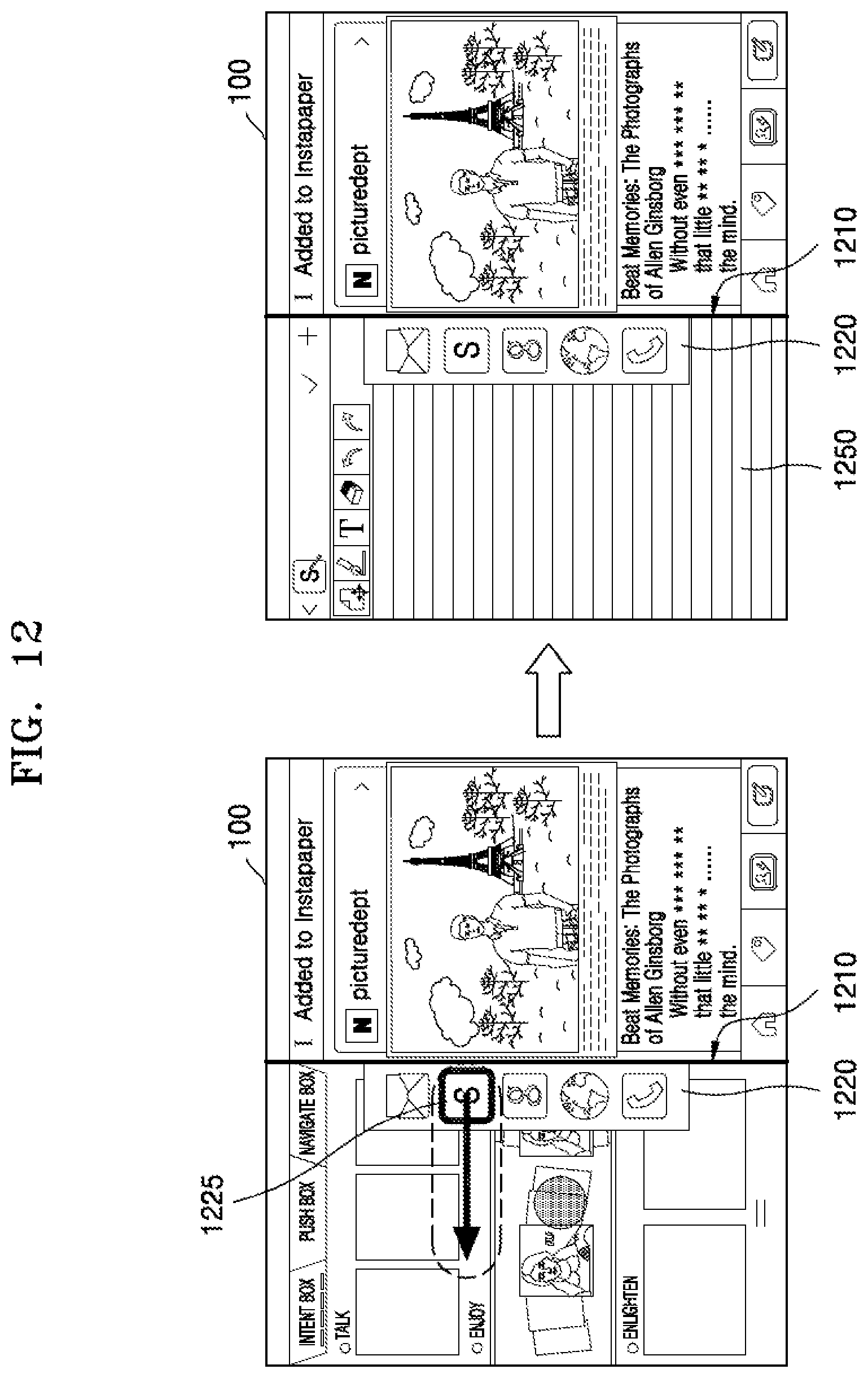 Patent US12099714 Figure 13 – Method of providing user interface and flexible device for performing same