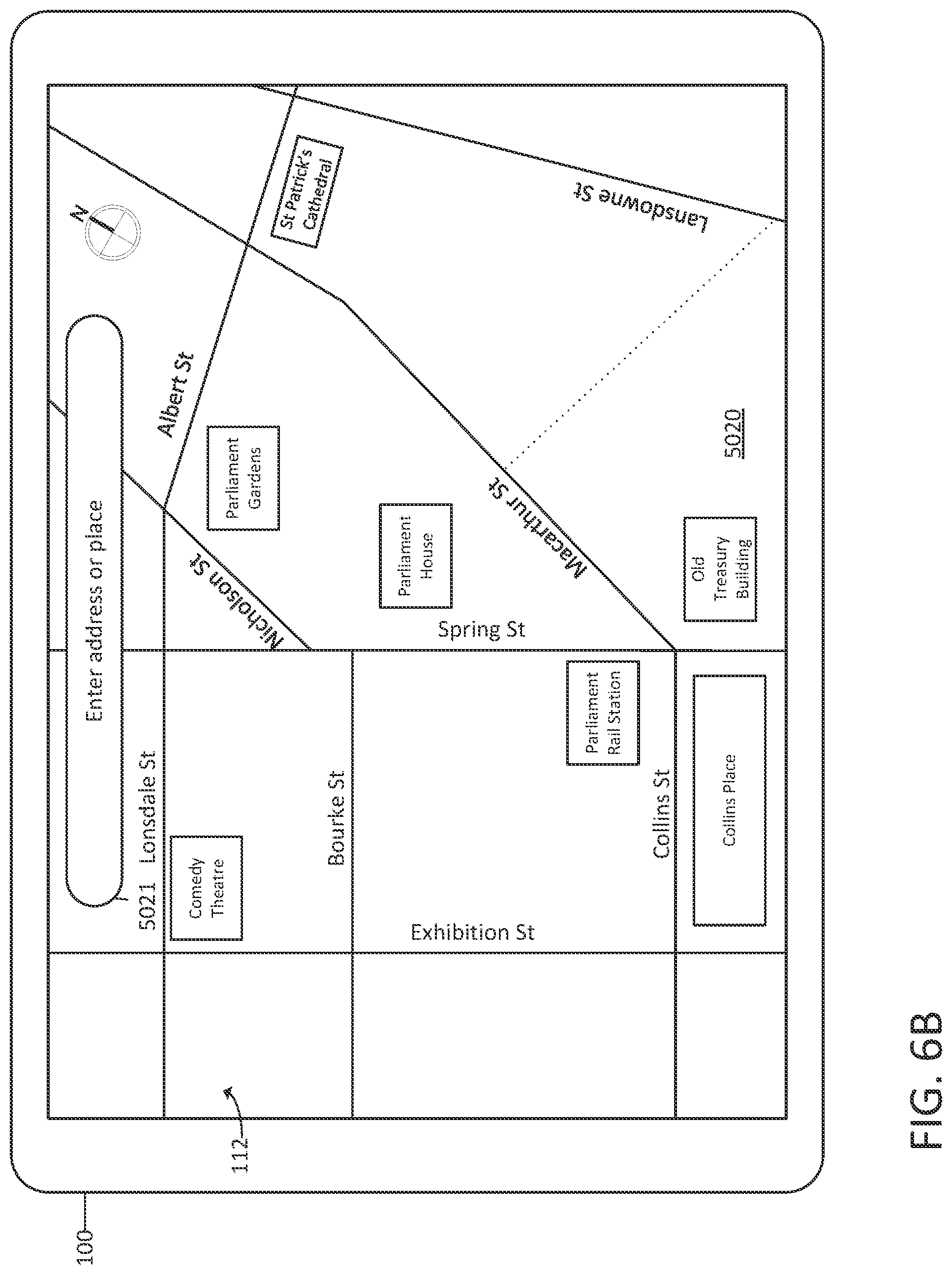 Patent US12099715 Figure 10 – Systems and methods for exploring a geographic region