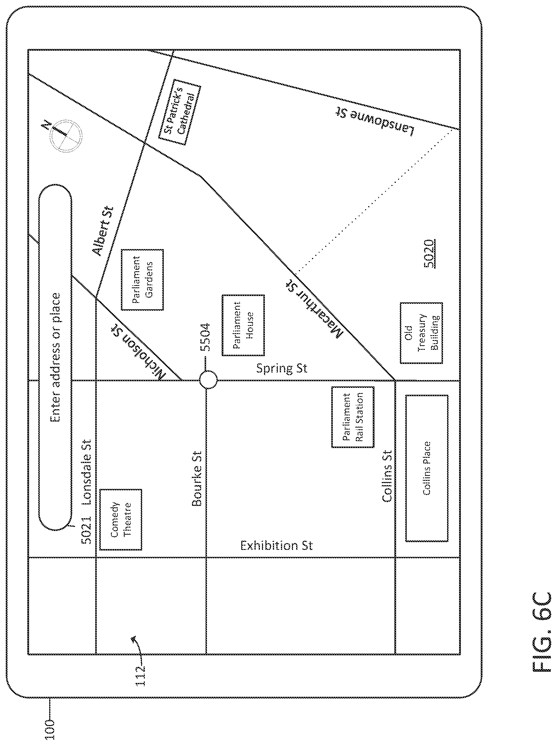 Patent US12099715 Figure 11 – Systems and methods for exploring a geographic region