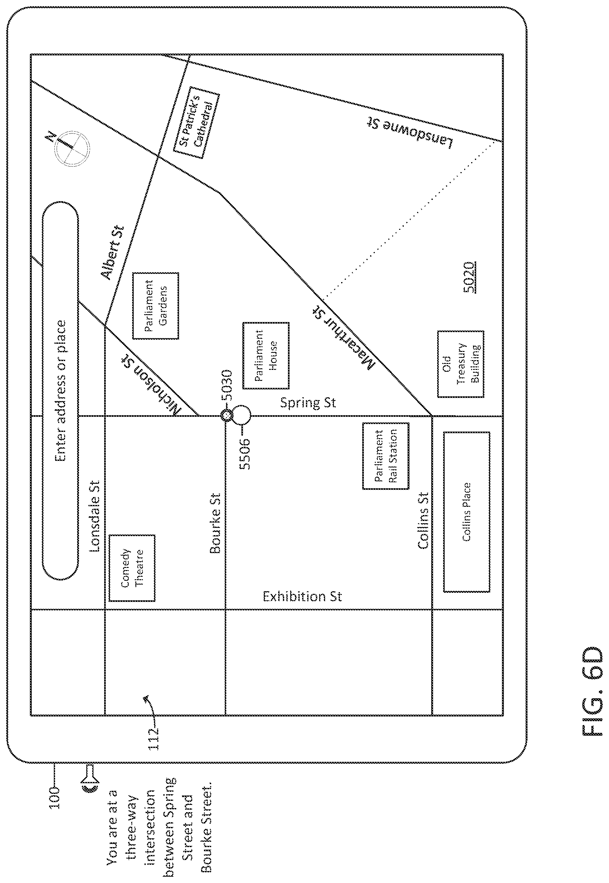 Patent US12099715 Figure 12 – Systems and methods for exploring a geographic region