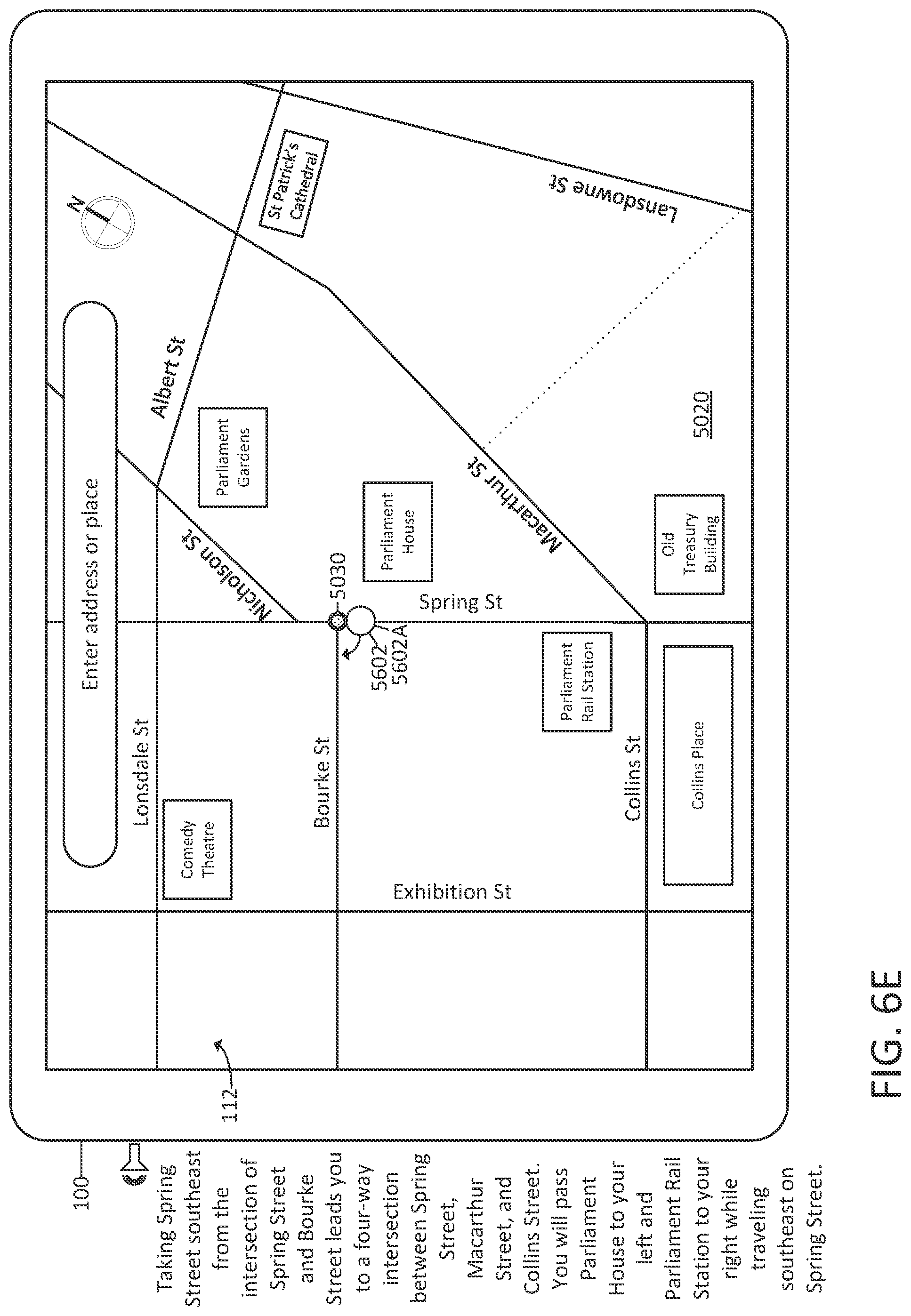 Patent US12099715 Figure 13 – Systems and methods for exploring a geographic region