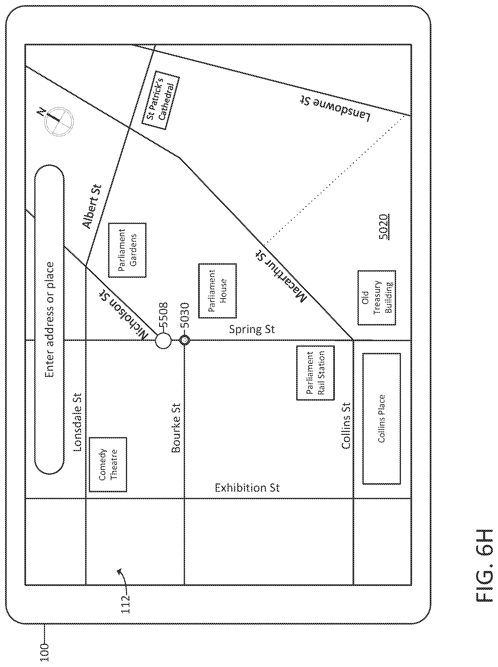 Patent US12099715 Figure 16 – Systems and methods for exploring a geographic region