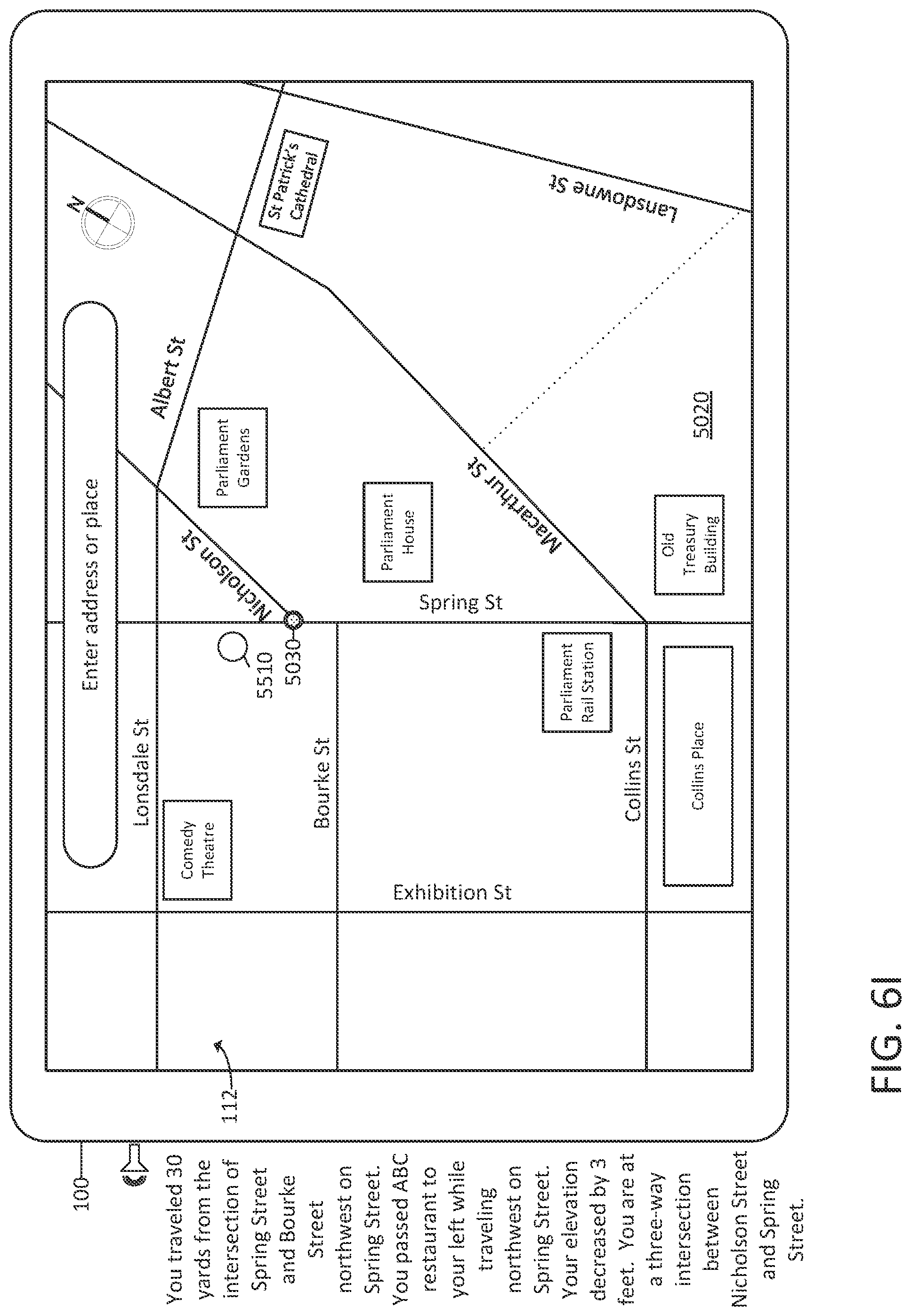 Patent US12099715 Figure 17 – Systems and methods for exploring a geographic region