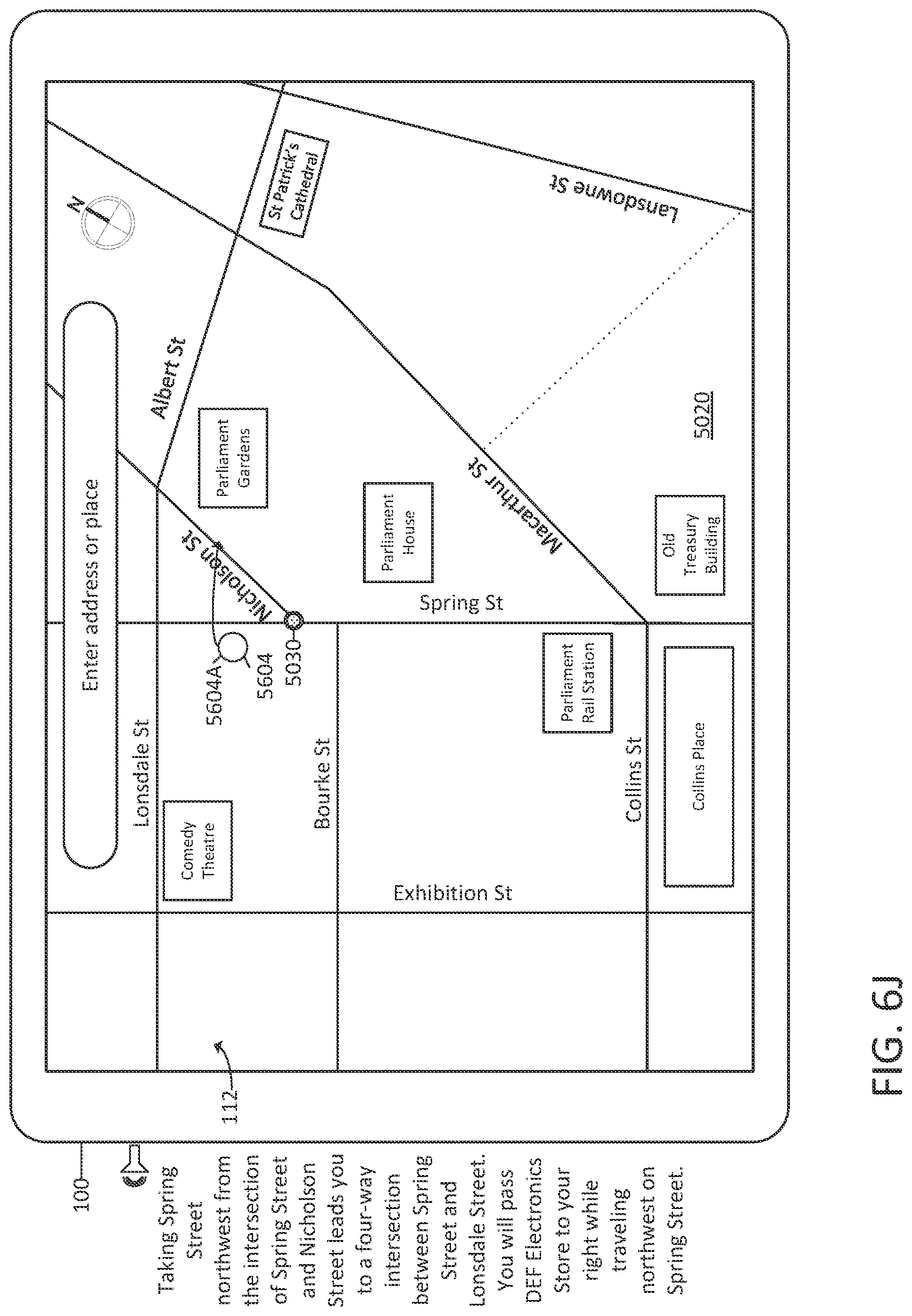 Patent US12099715 Figure 18 – Systems and methods for exploring a geographic region