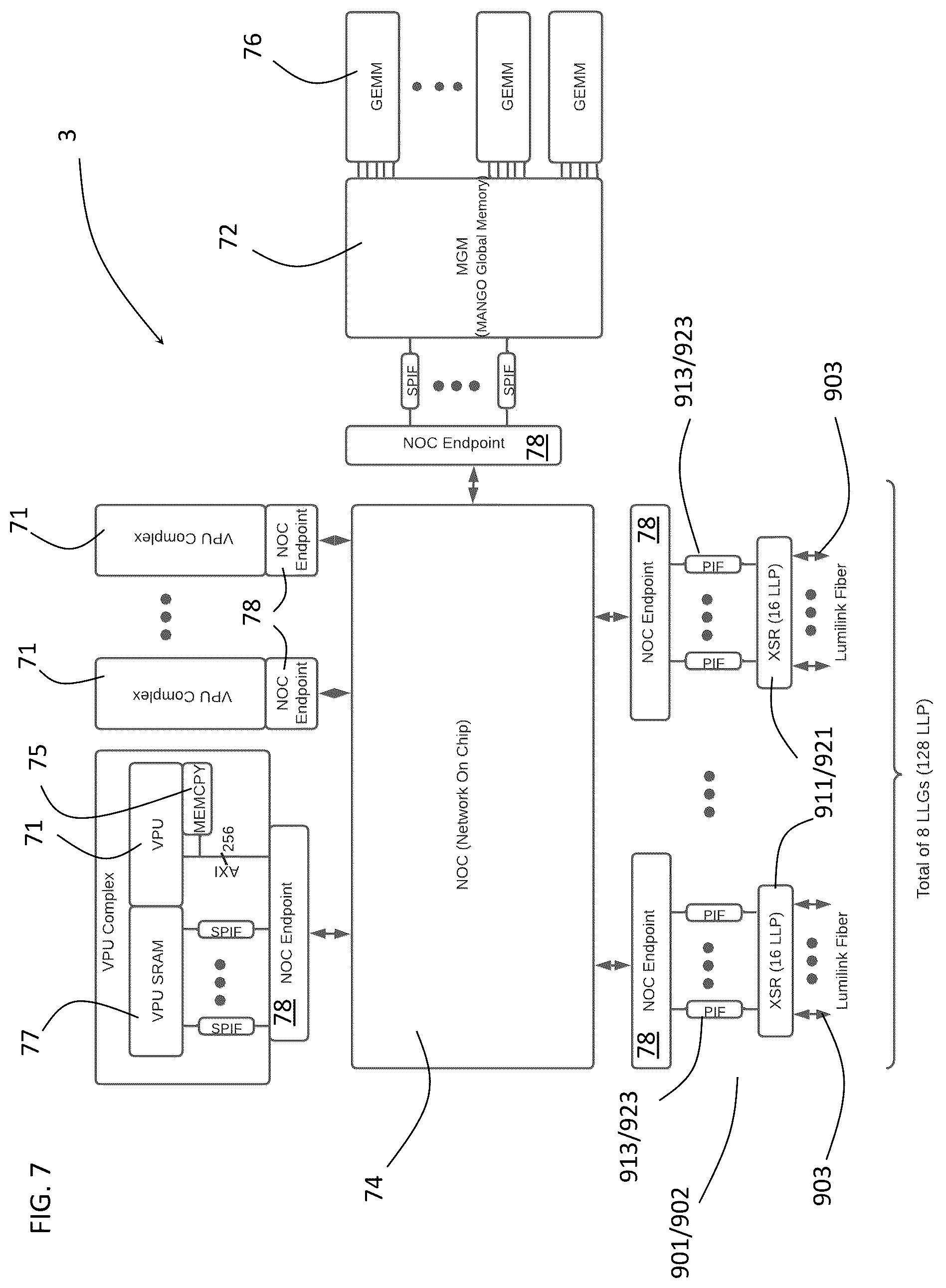 Patent US12099724 Figure 10 – Computer architecture with disaggregated memory and high-bandwidth communication interconnects