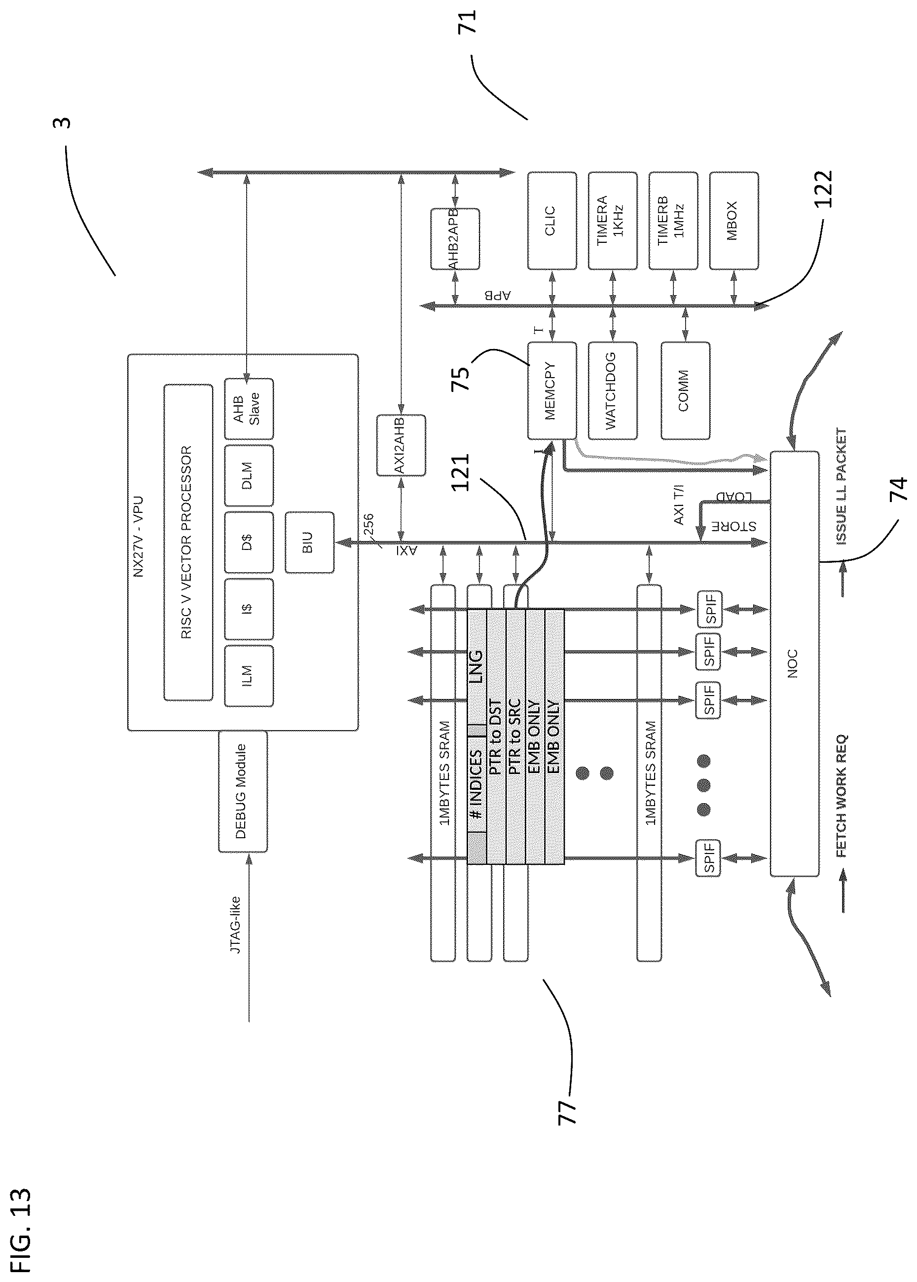 Patent US12099724 Figure 16 – Computer architecture with disaggregated memory and high-bandwidth communication interconnects