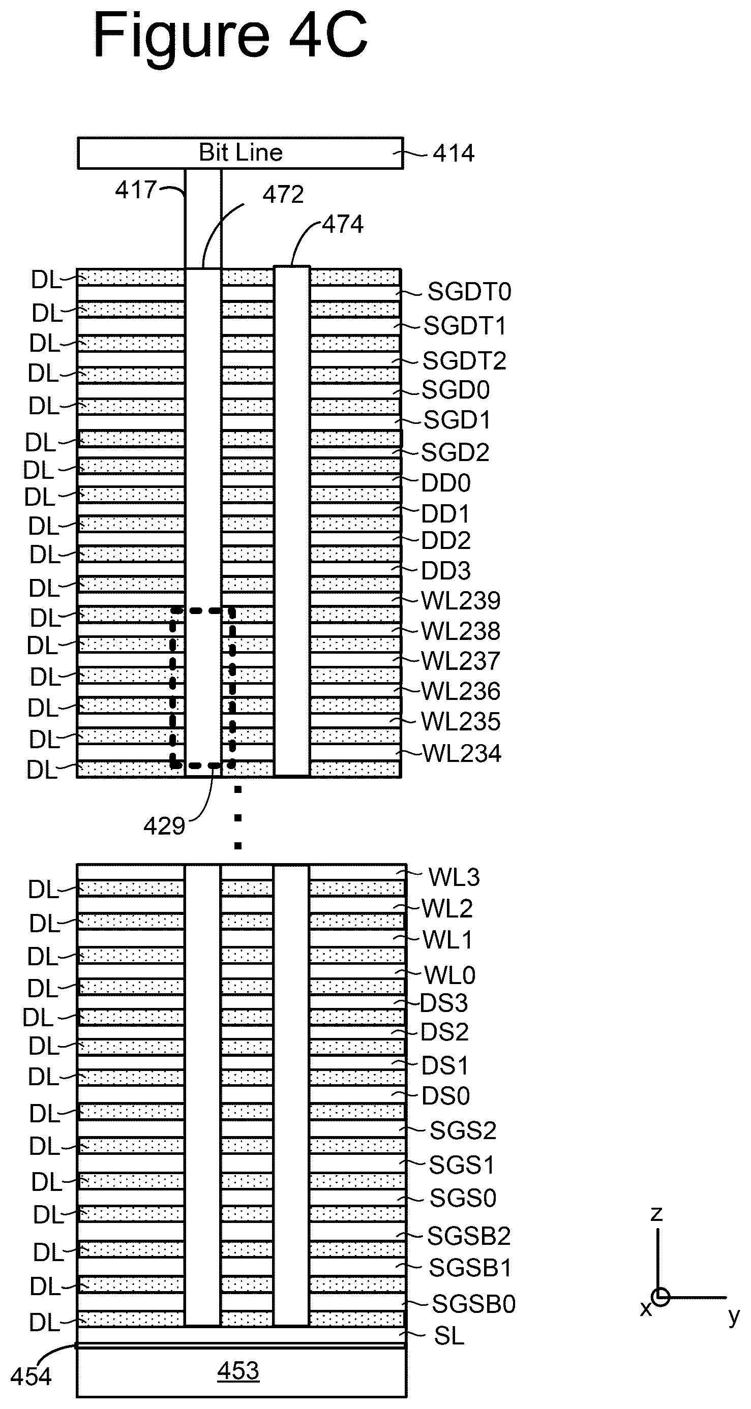 Patent US12099728 Figure 8 – Non-volatile memory with programmable resistance non-data word line