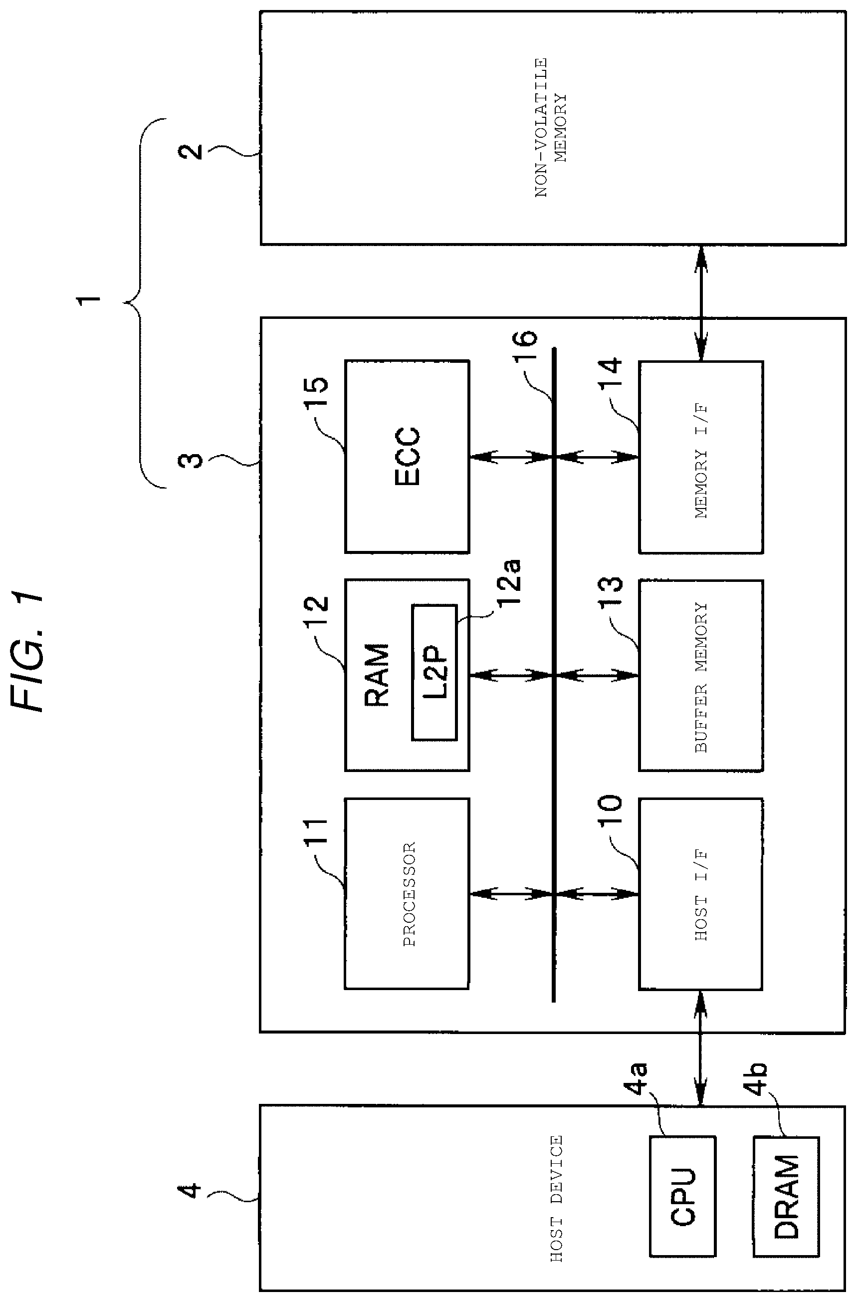 Patent US12099735 — Memory system — Figure 1