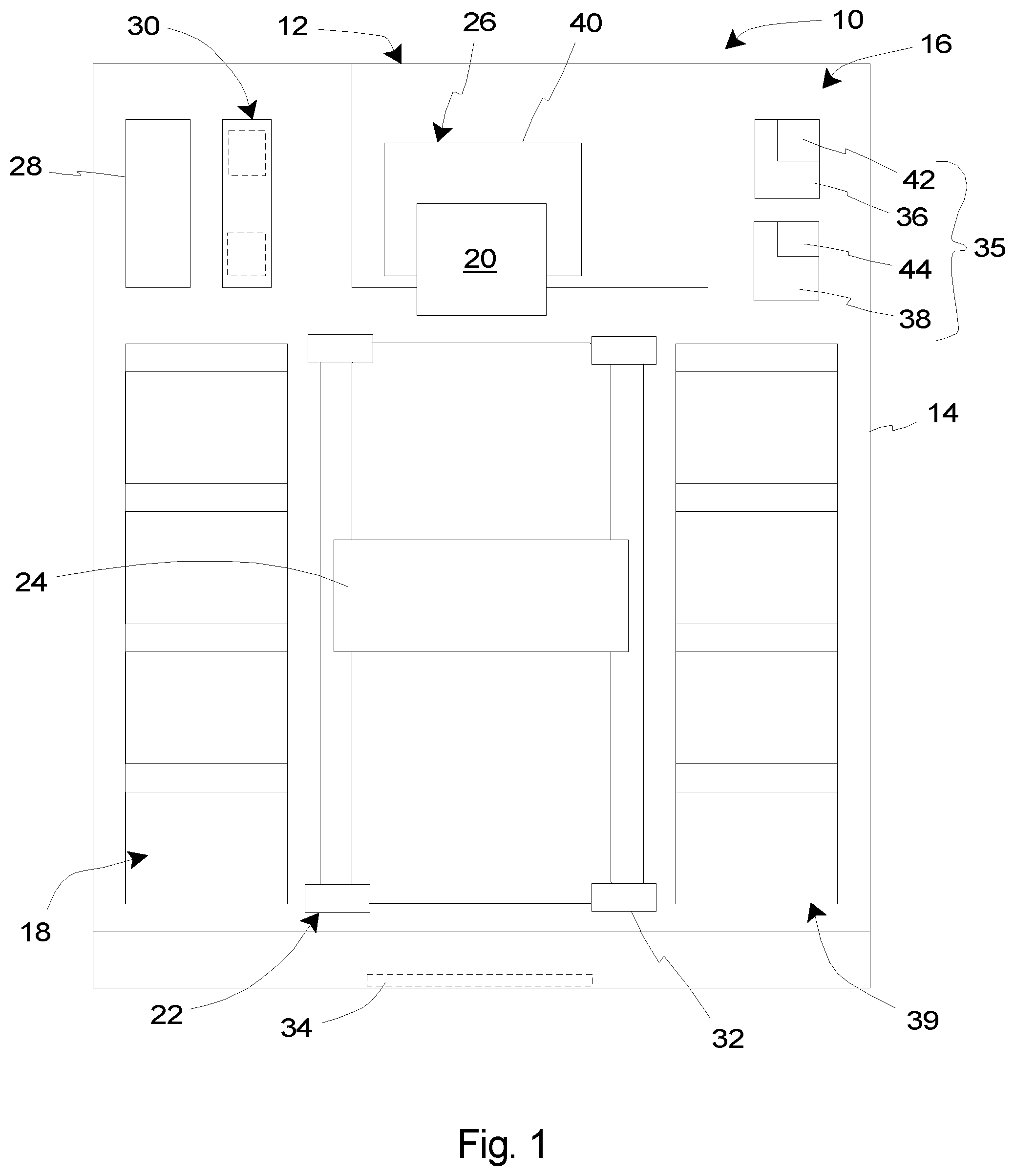 Patent US12099754 Figure 1 – System and method for storing and retrieving objects across multiple media
