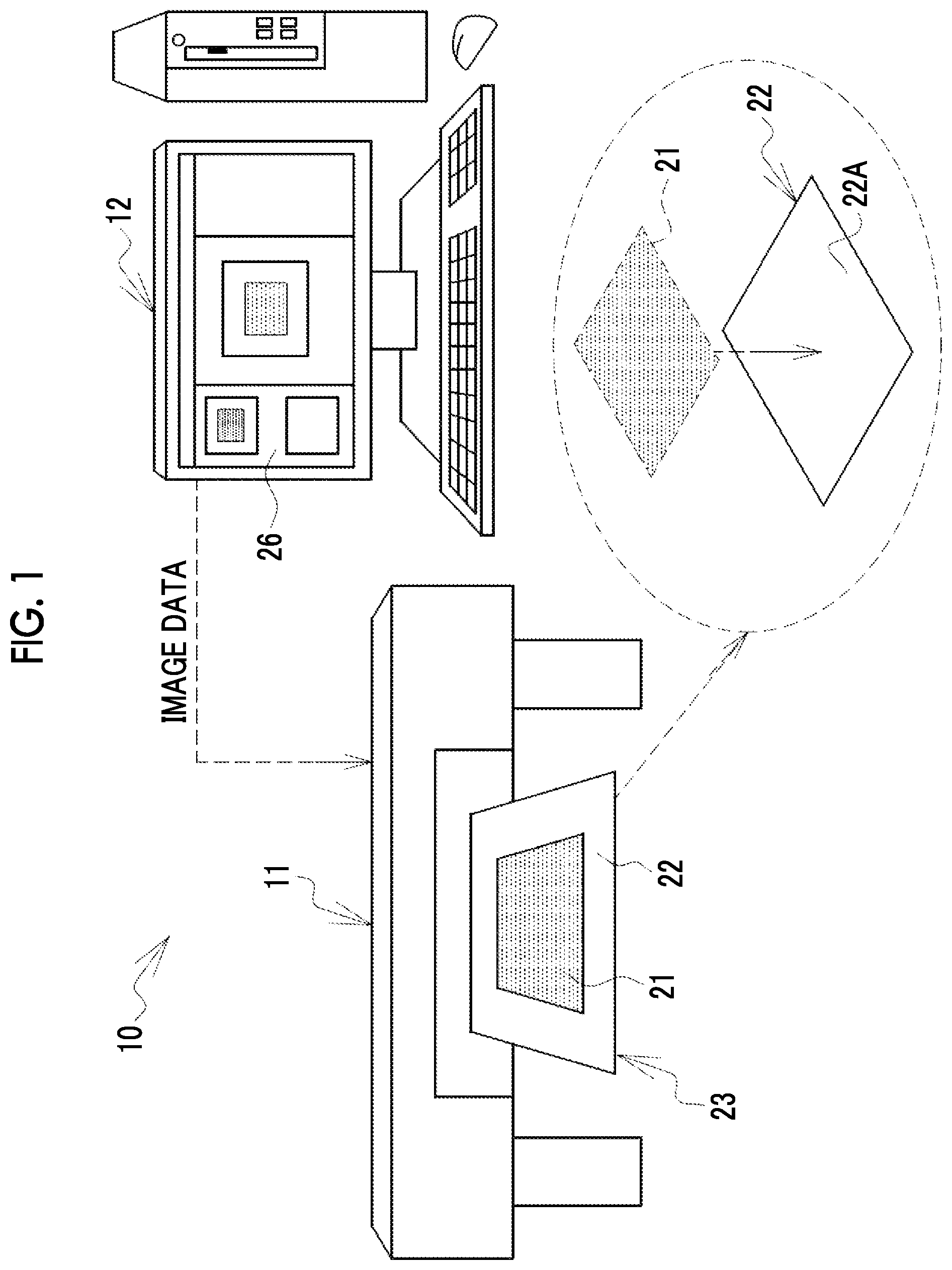 Patent US12099758 Figure 1 – Display control device, method of operating display control device, and program for operating display control device