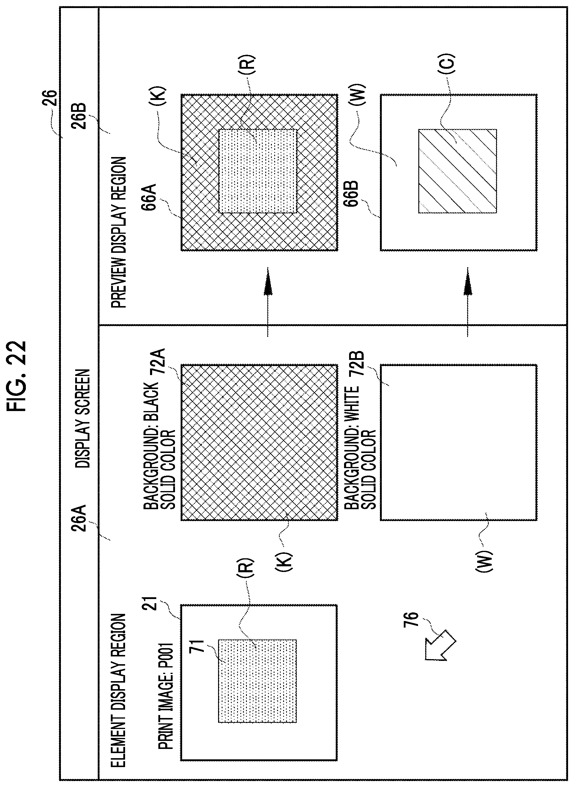 Patent US12099758 Figure 20 – Display control device, method of operating display control device, and program for operating display control device