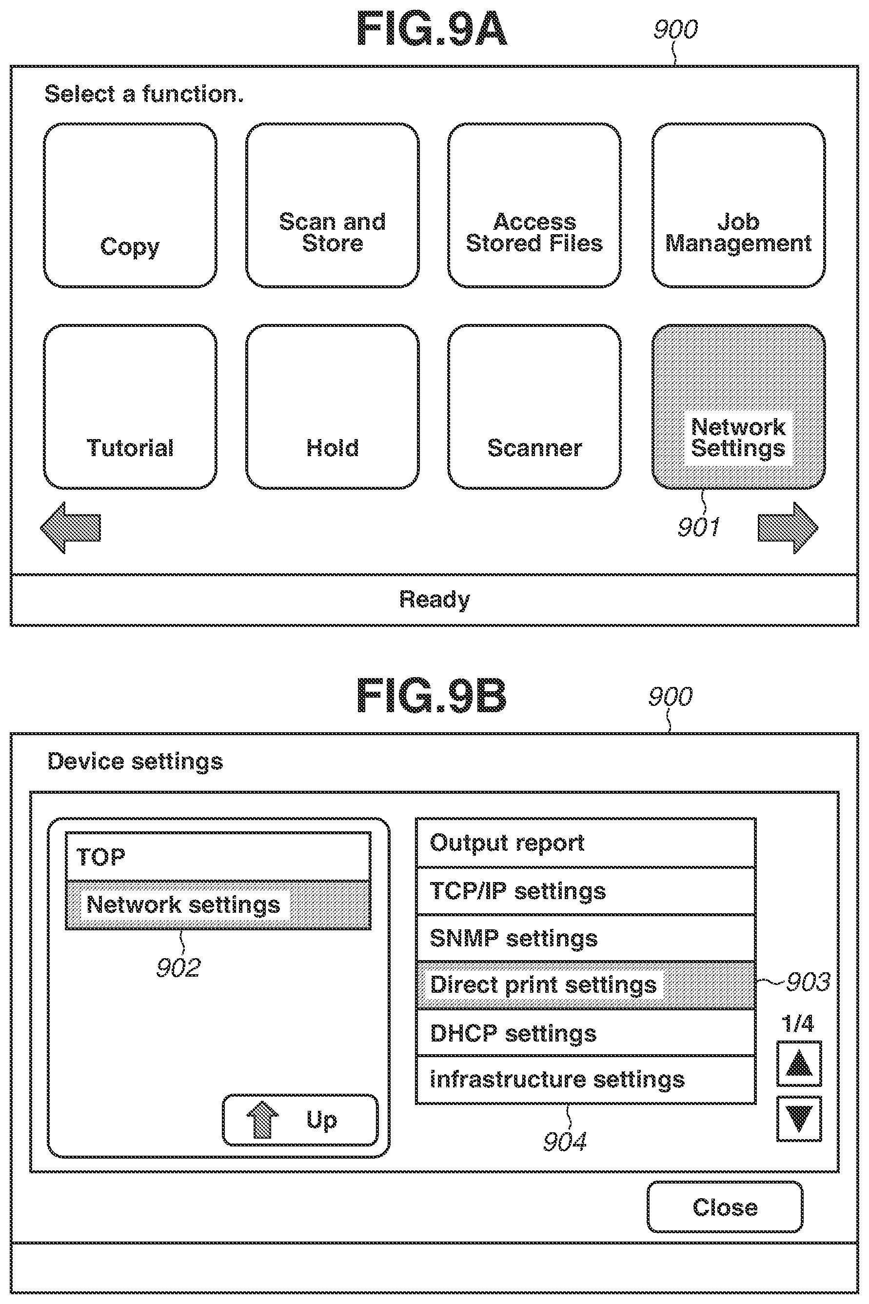 Patent US12099762 Figure 9 – Image forming apparatus configured to communicate through different wireless modes