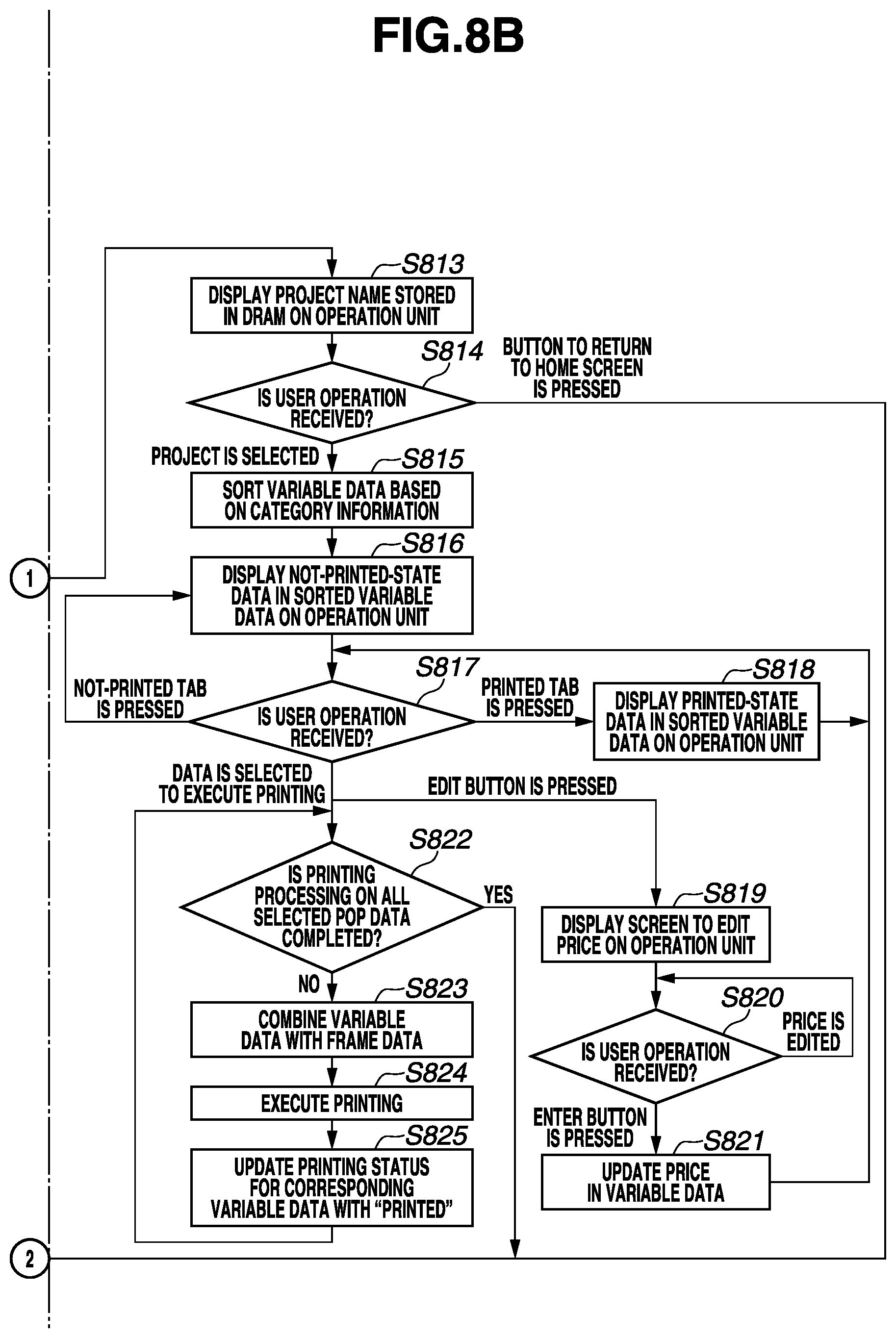 Patent US12099763 Figure 9 – Printing system to print pop data, printing control apparatus, control method for printing control apparatus, and storage medium