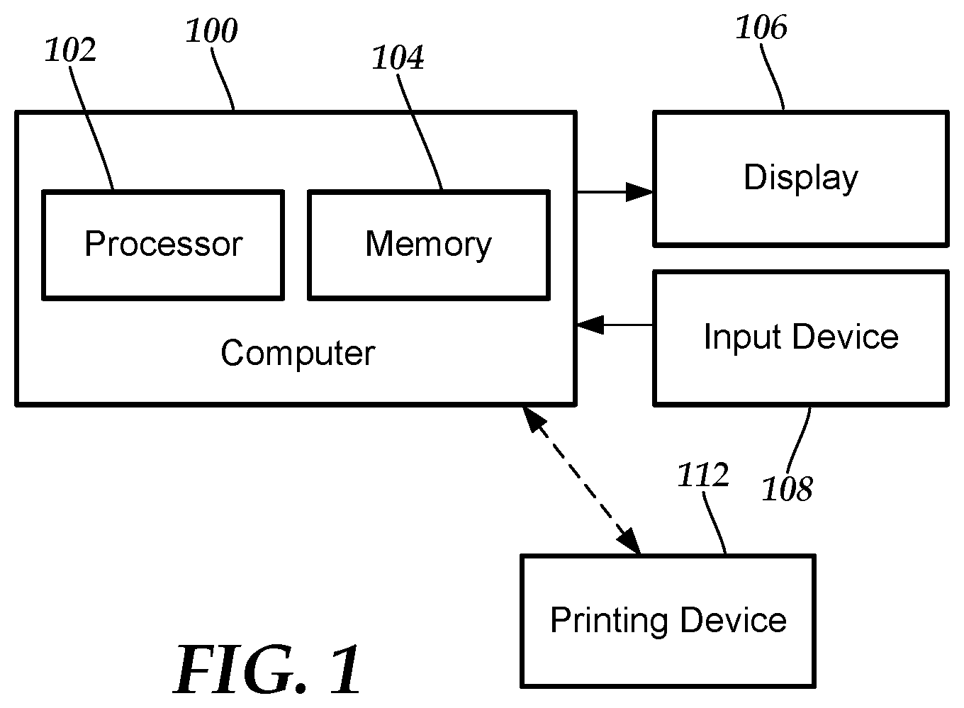 Patent US12099764 Figure 1 – Methods and systems for encoding information about variable data print files