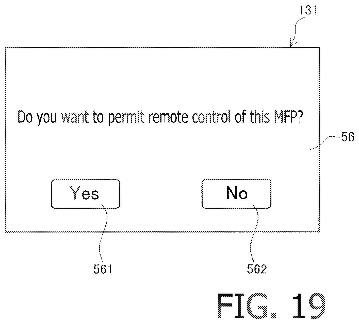 Patent US12099767 Figure 19 – Image forming apparatus to accept input operations from operation terminal