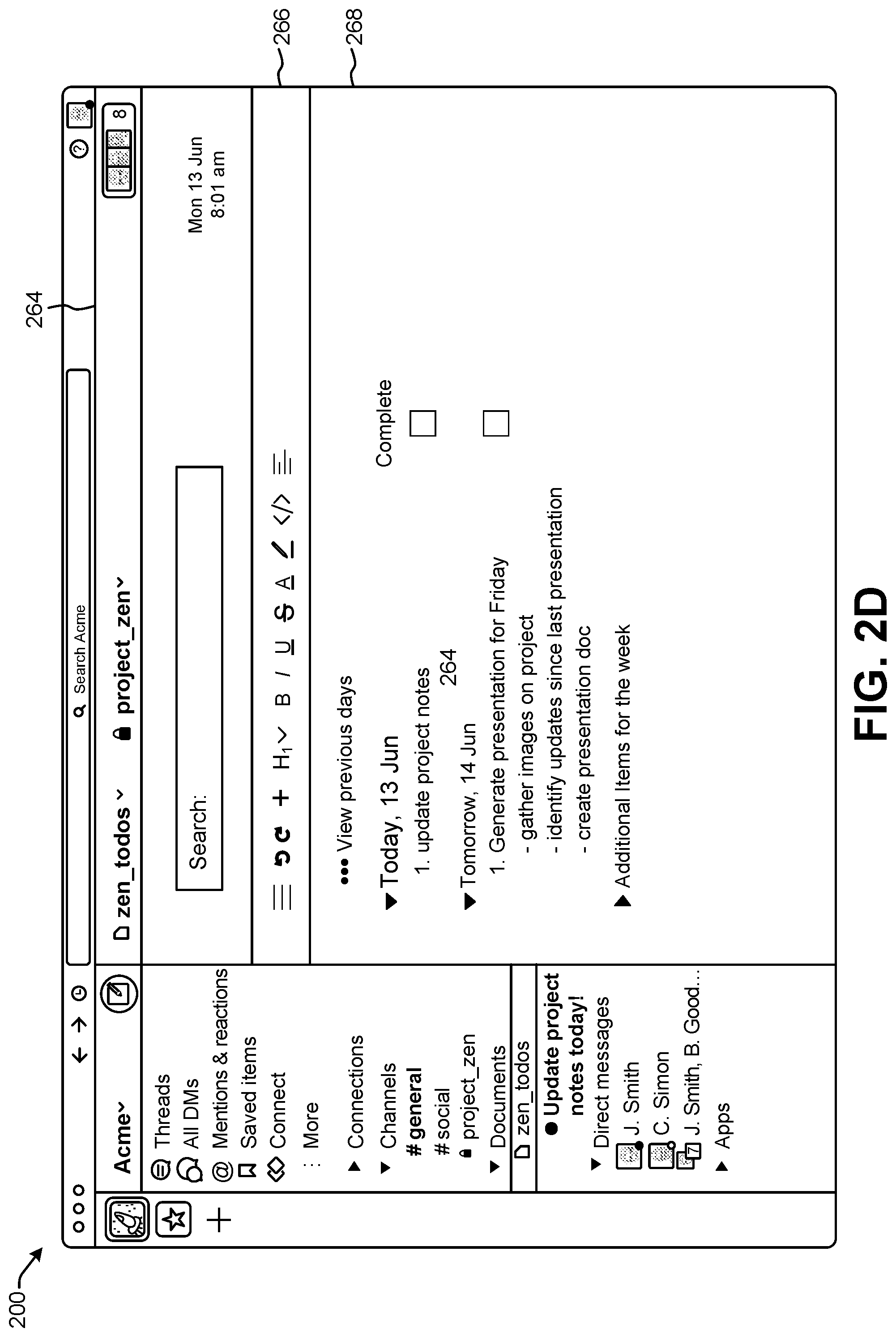 Patent US12099770 Figure 5 – Displaying predicted tasks based on changing devices