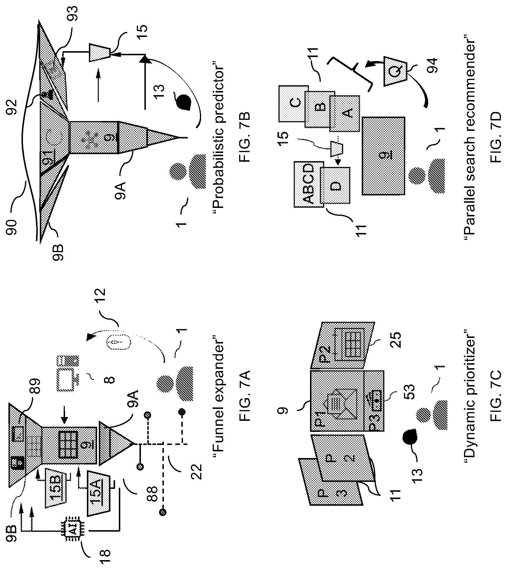 Patent US12099771 Figure 11 – Methods and systems for interactive displays with intelligent generative content and tandem computing