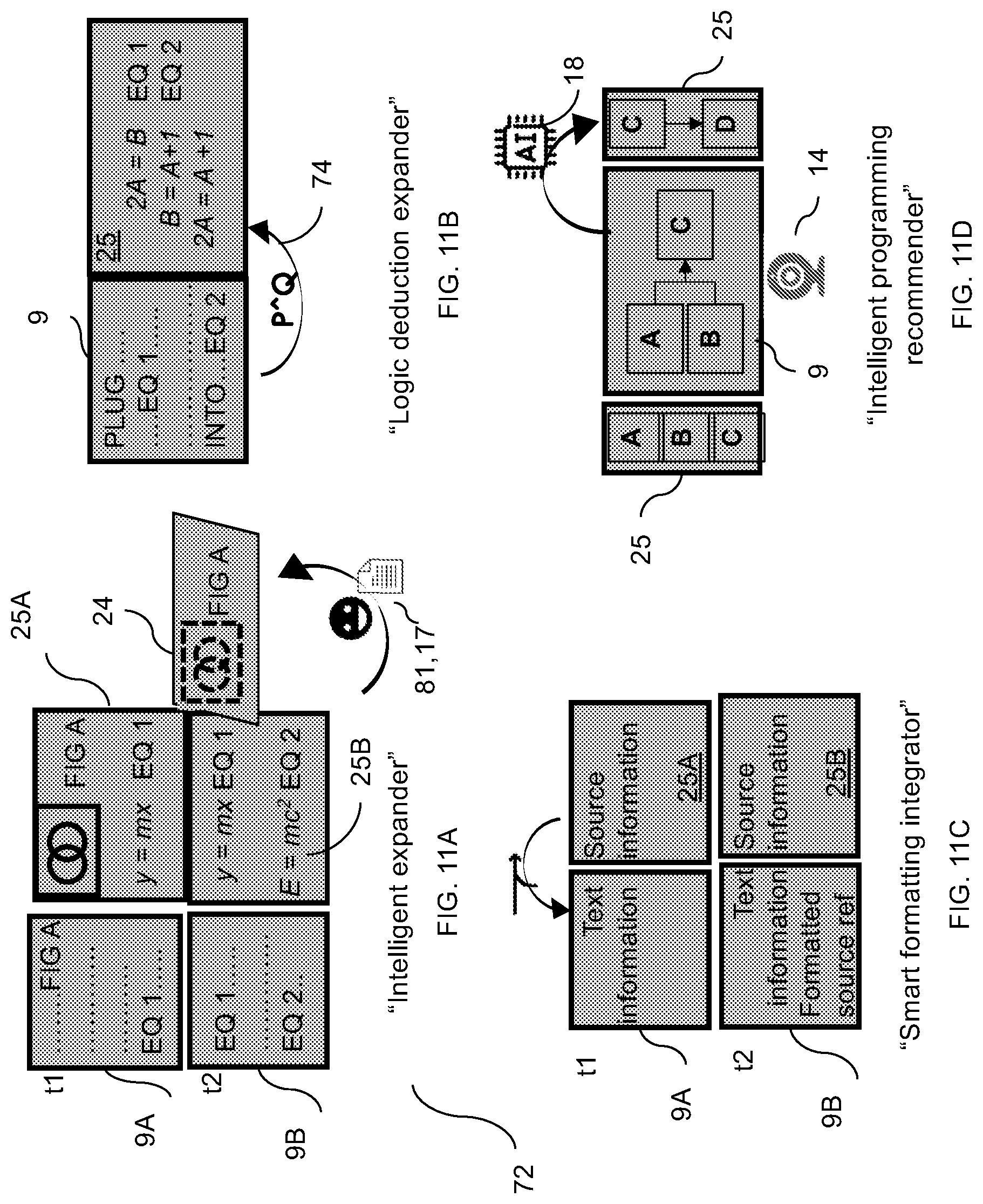 Patent US12099771 Figure 17 – Methods and systems for interactive displays with intelligent generative content and tandem computing