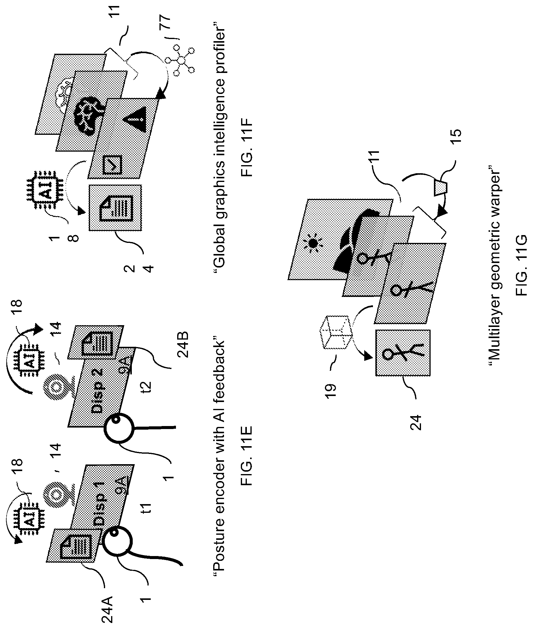 Patent US12099771 Figure 18 – Methods and systems for interactive displays with intelligent generative content and tandem computing