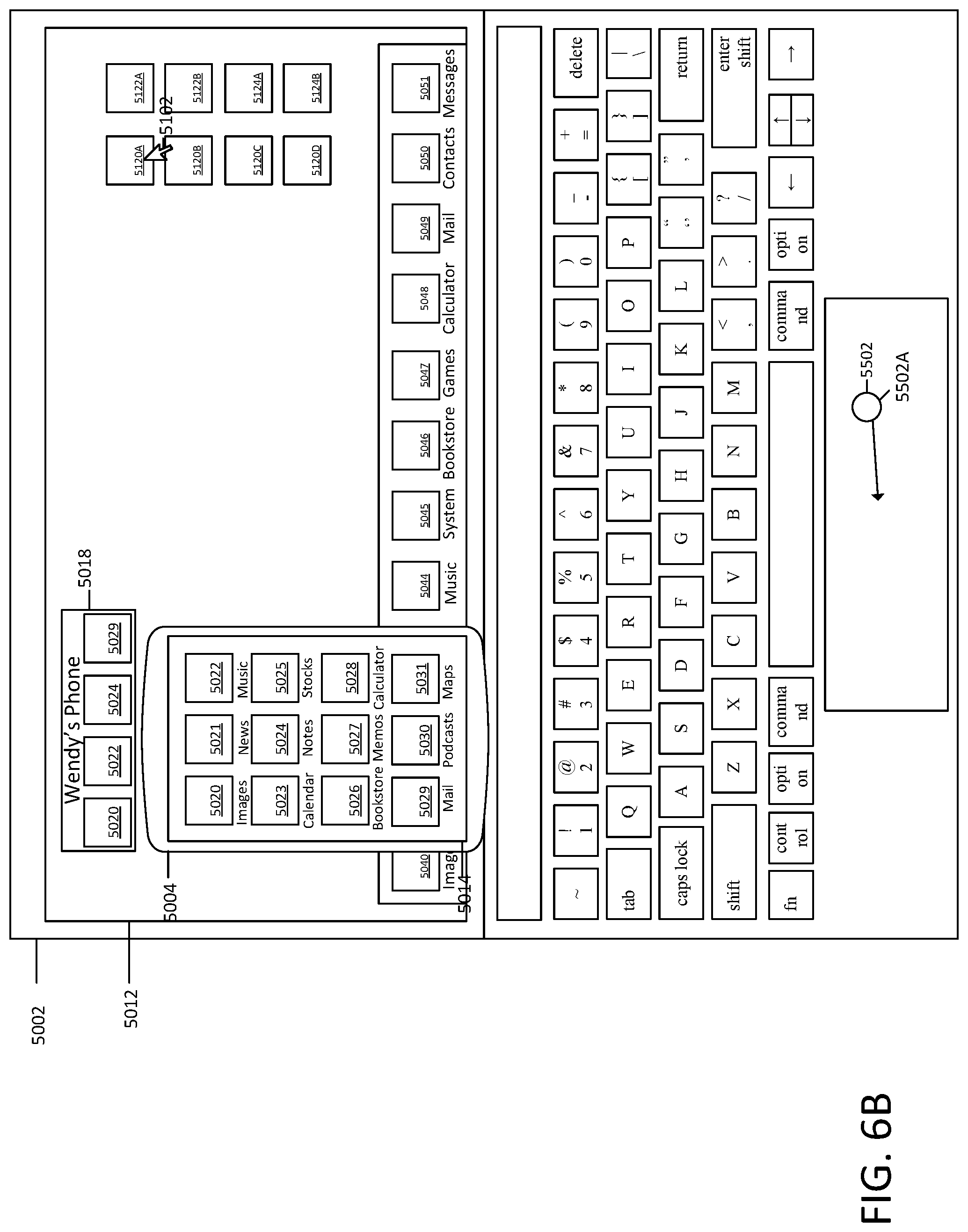 Patent US12099772 Figure 11 – Cross device interactions
