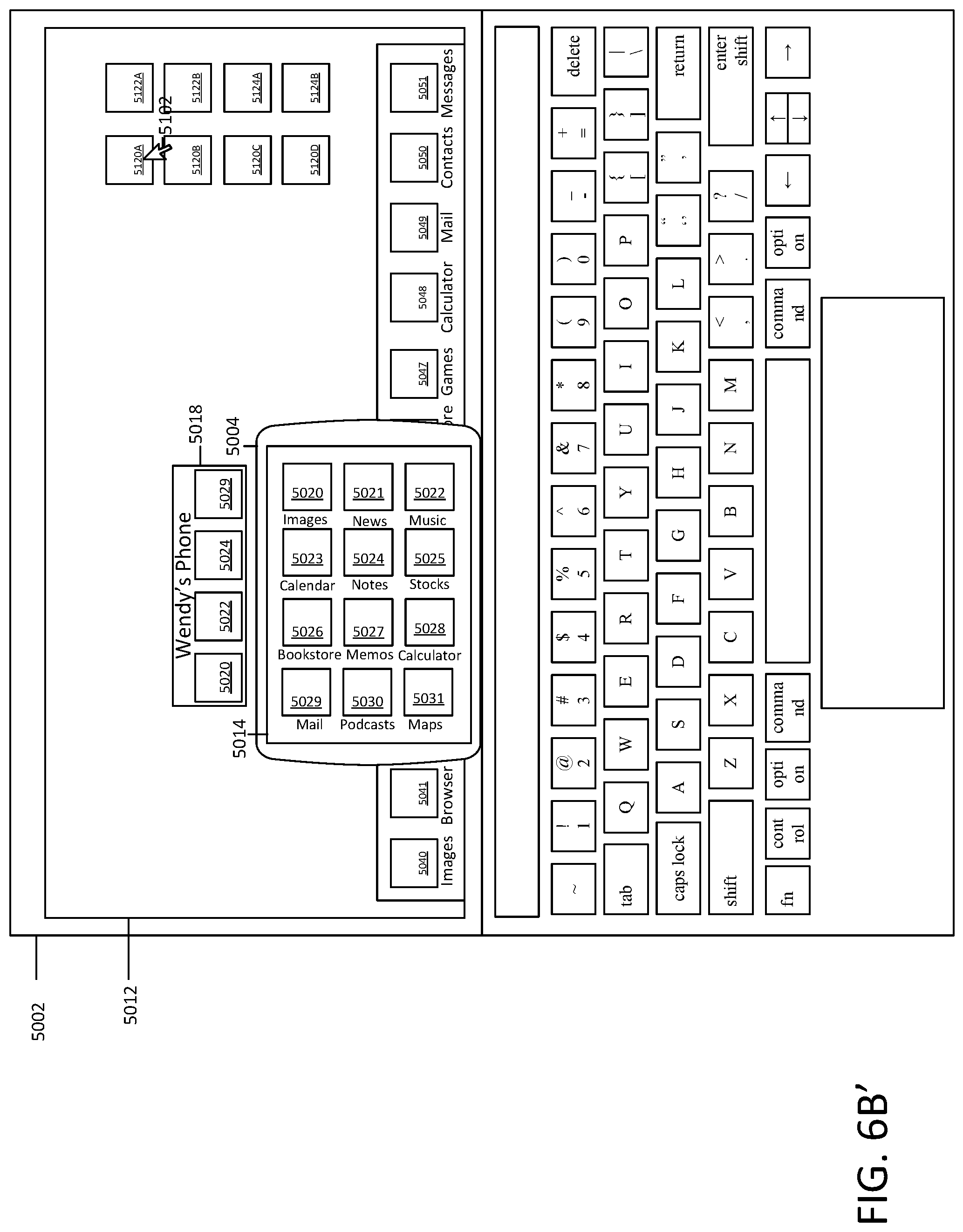 Patent US12099772 Figure 12 – Cross device interactions