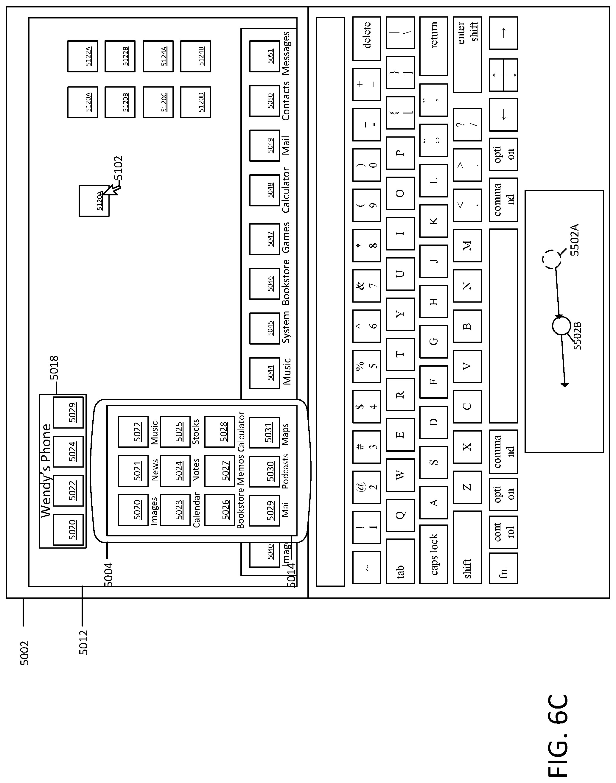 Patent US12099772 Figure 13 – Cross device interactions