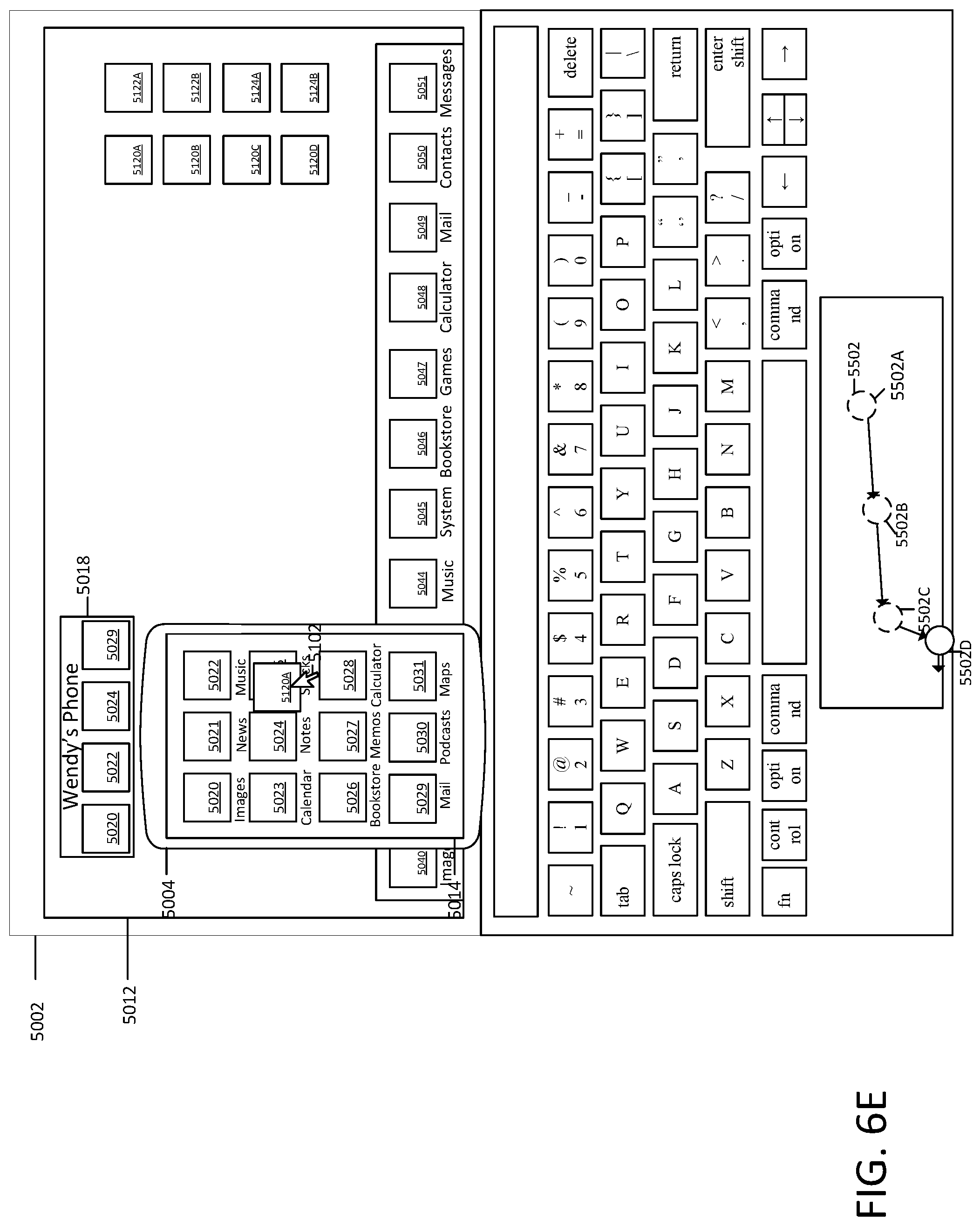 Patent US12099772 Figure 15 – Cross device interactions