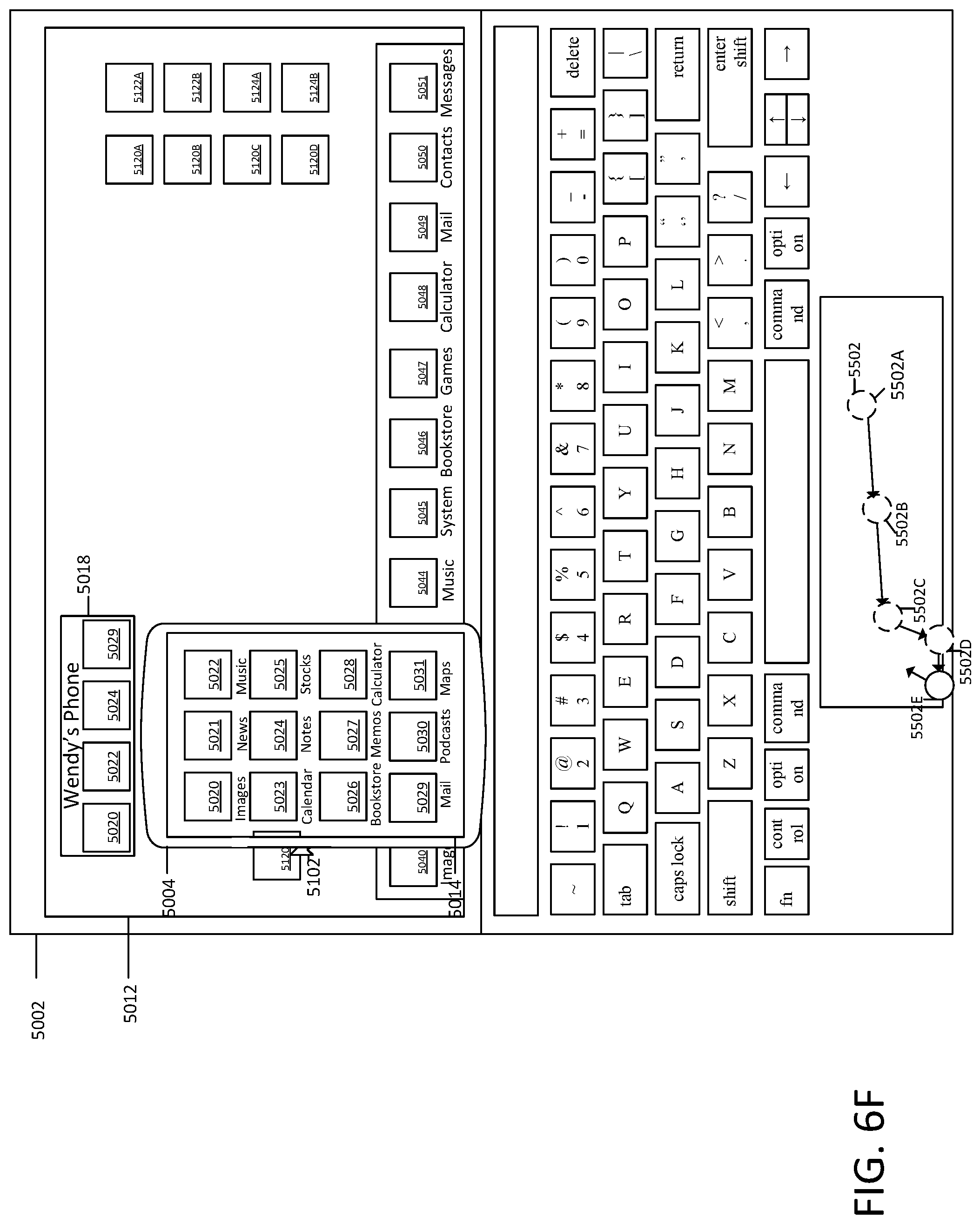 Patent US12099772 Figure 16 – Cross device interactions