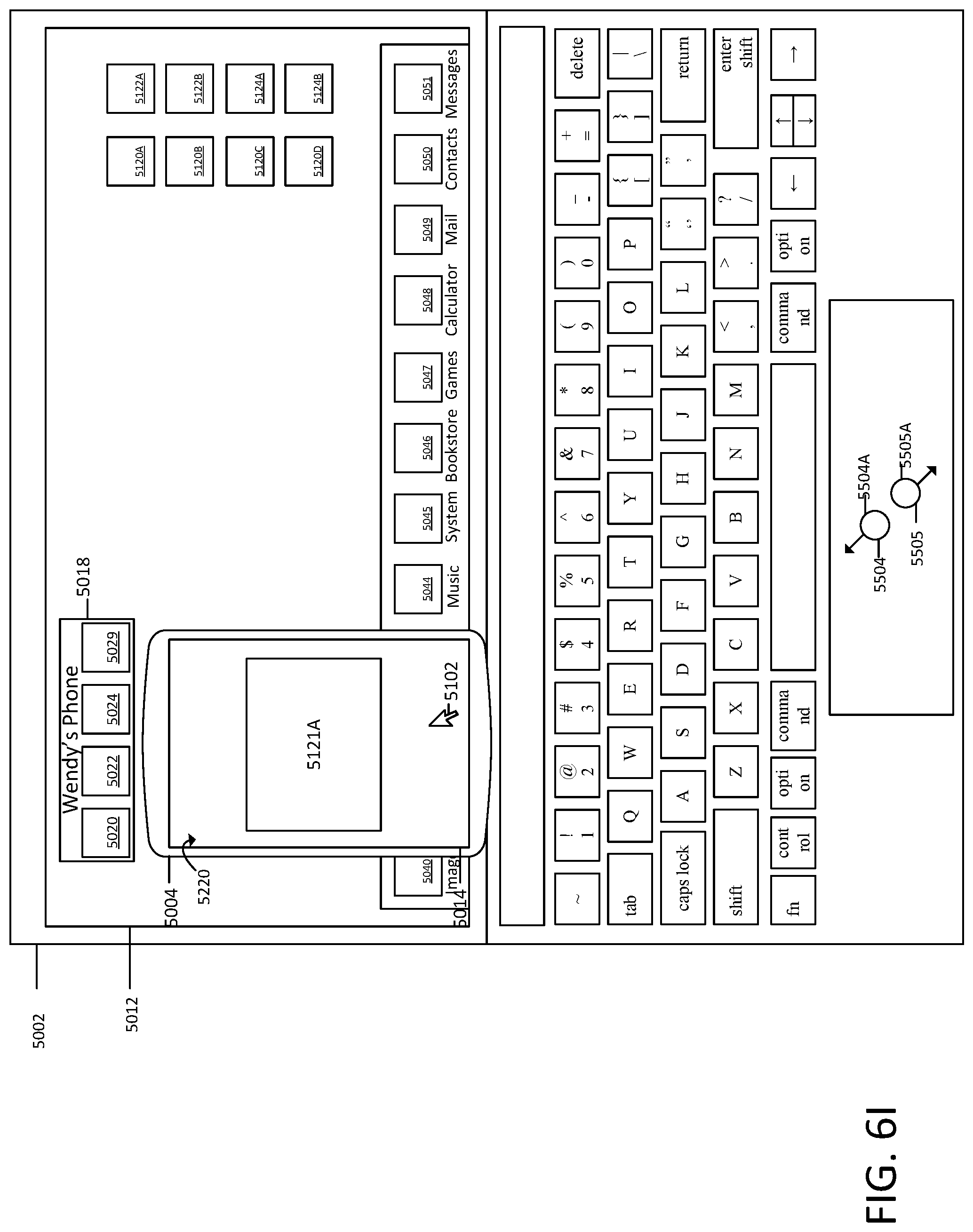 Patent US12099772 Figure 19 – Cross device interactions
