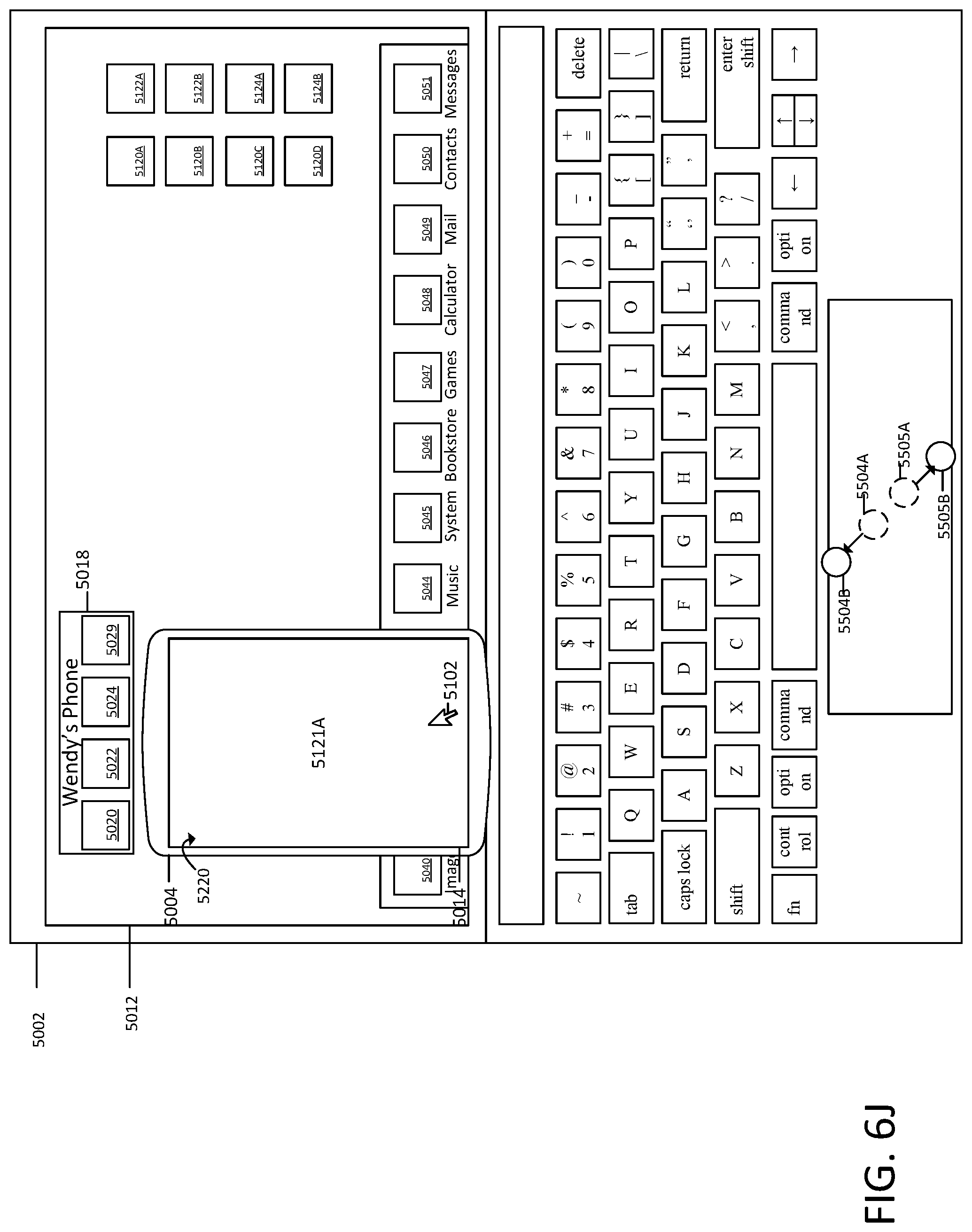 Patent US12099772 Figure 20 – Cross device interactions